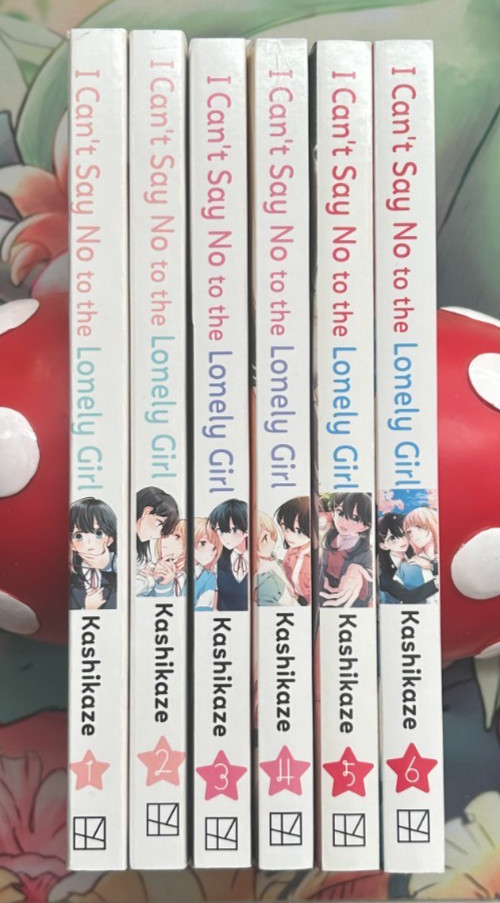 I Can\'t Say No to the Lonely Girl Vol 1-6 English Manga Complete Set Yuri