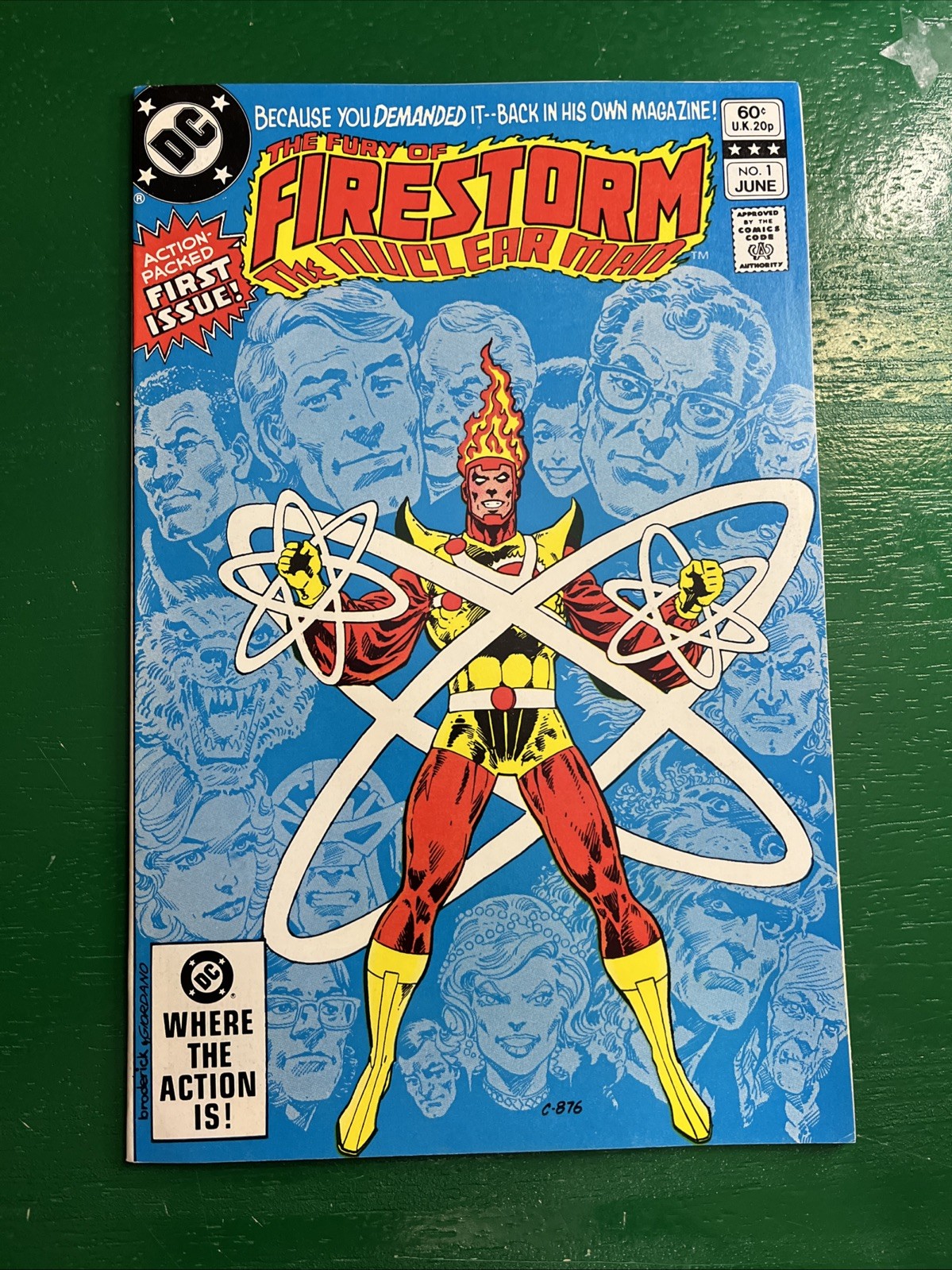 The Fury of Firestorm: The Nuclear Man #1 – DC Comics – June 1982-NM