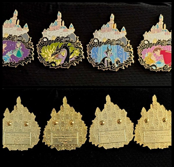 Sleeping Beauty Castle Walkthrough Set- WDI 2008 Disney Pin LE 300