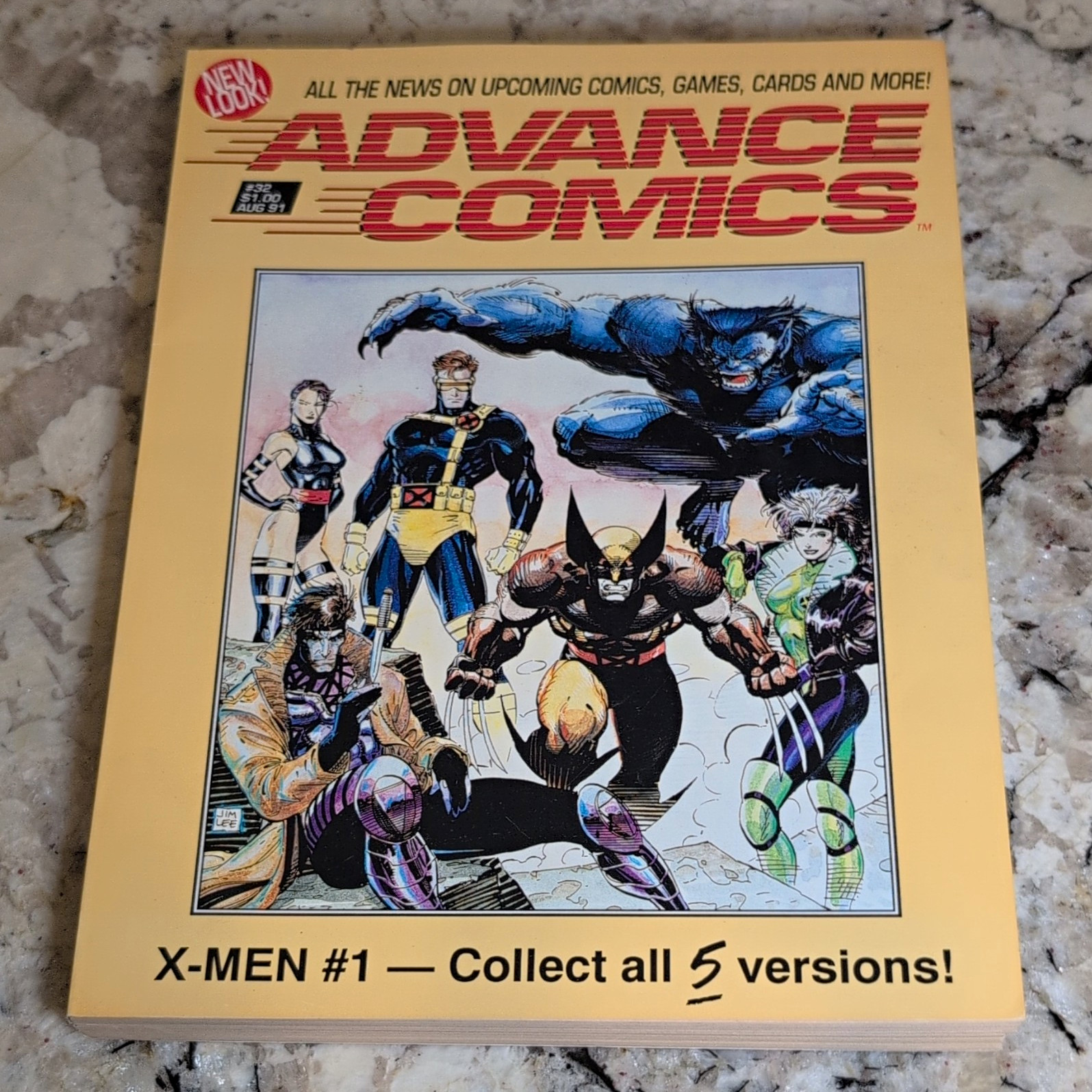 Vintage ADVANCE COMICS Catalog Lot of 18 Mid 1990s Capital City Distributor Book