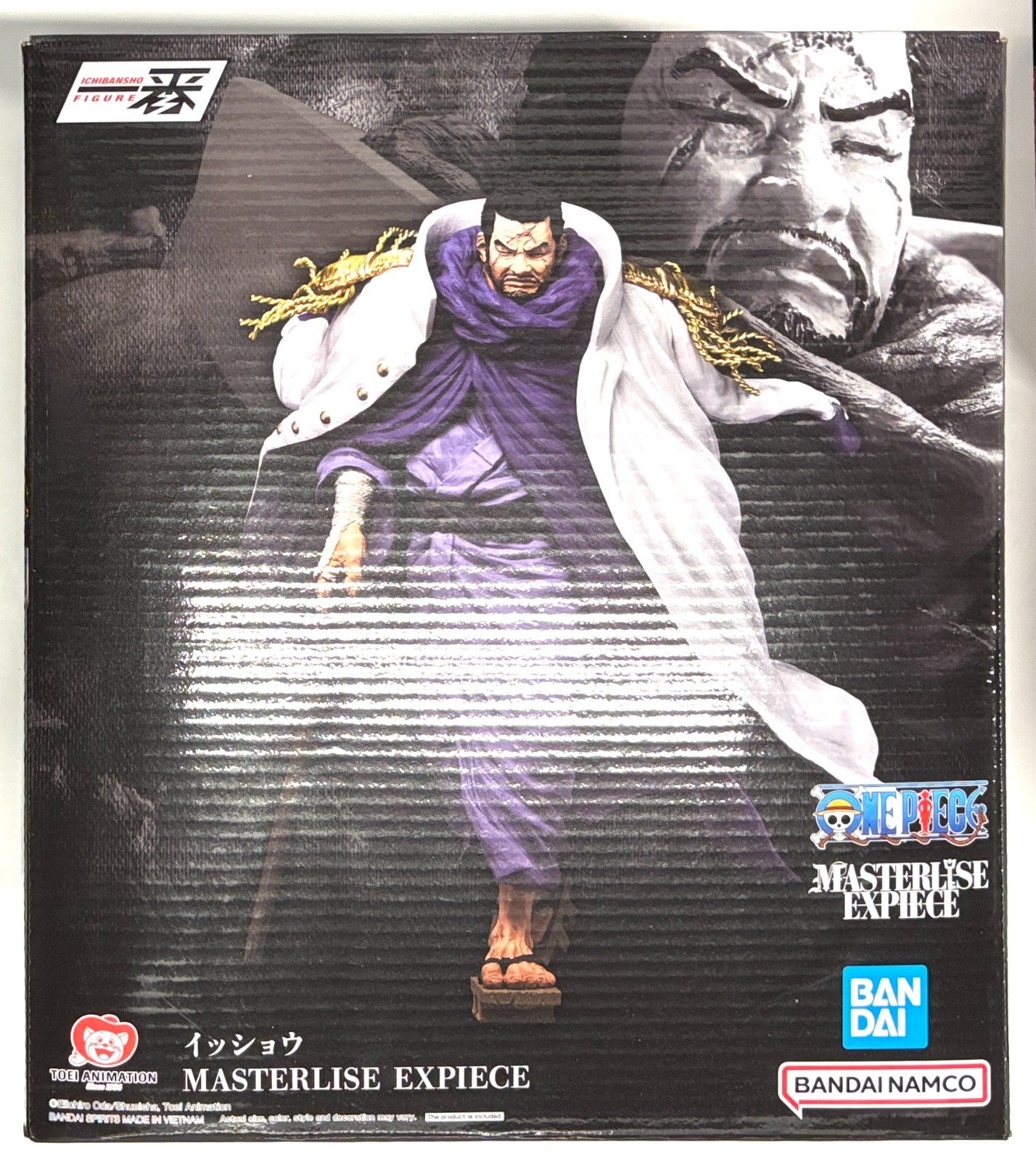 BANDAI ONE PIECE Fujitora Issho MASTERLISE EXPIECE Figure Ichiban Ichibansho US
