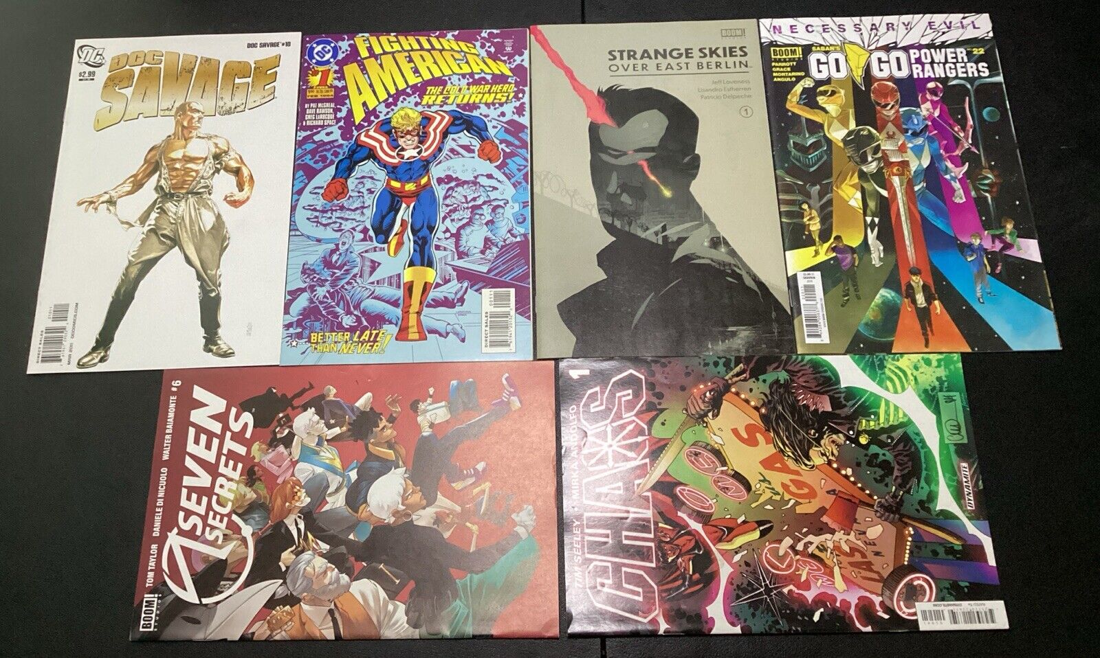 DC Universe & Boom Comics Comic Book Lot Of 6 - Good Condition