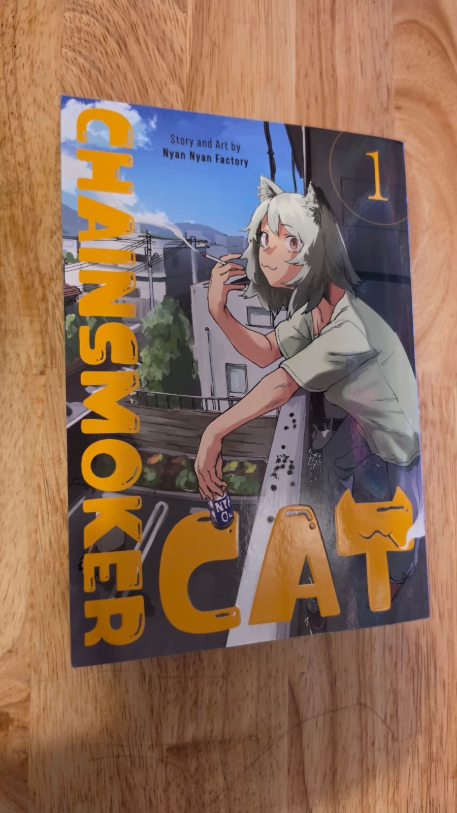 Chainsmoker Cat Volume 1 Manga English 1st First Print