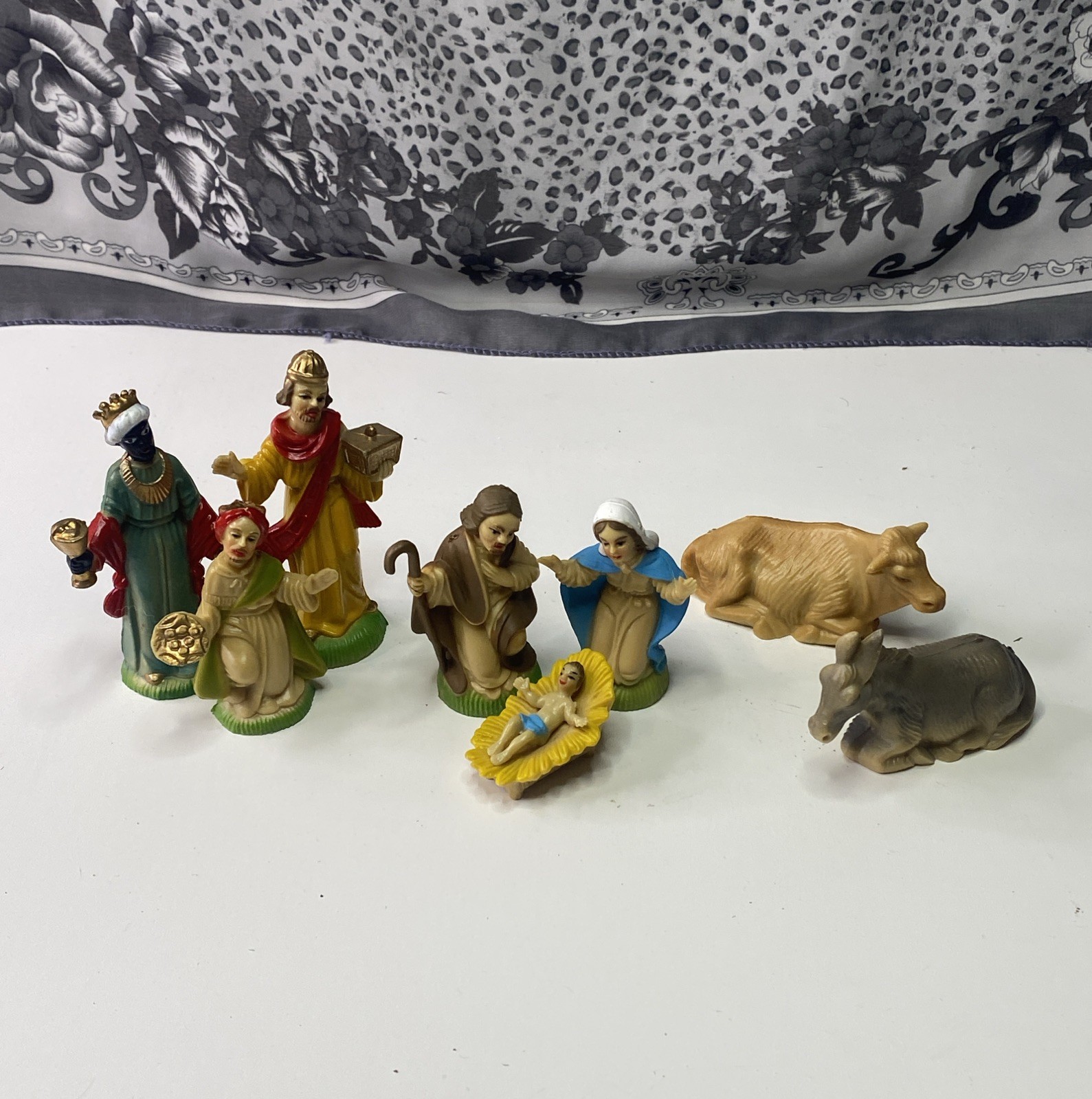vintage plastic christmas manger nativity vintage plastic christmas manger nativity
