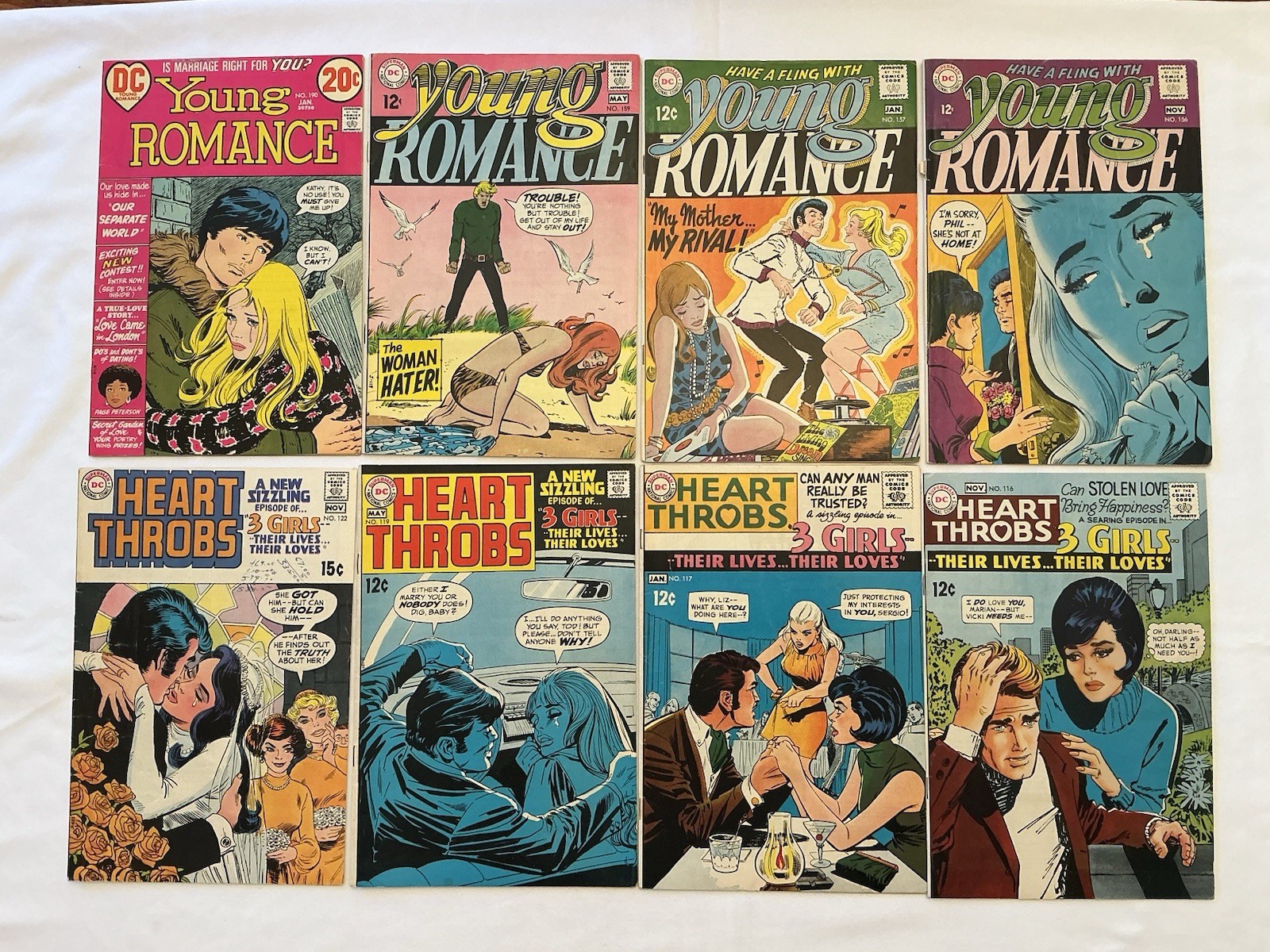 DC Young Romance (4) - Heart Throbs (4)