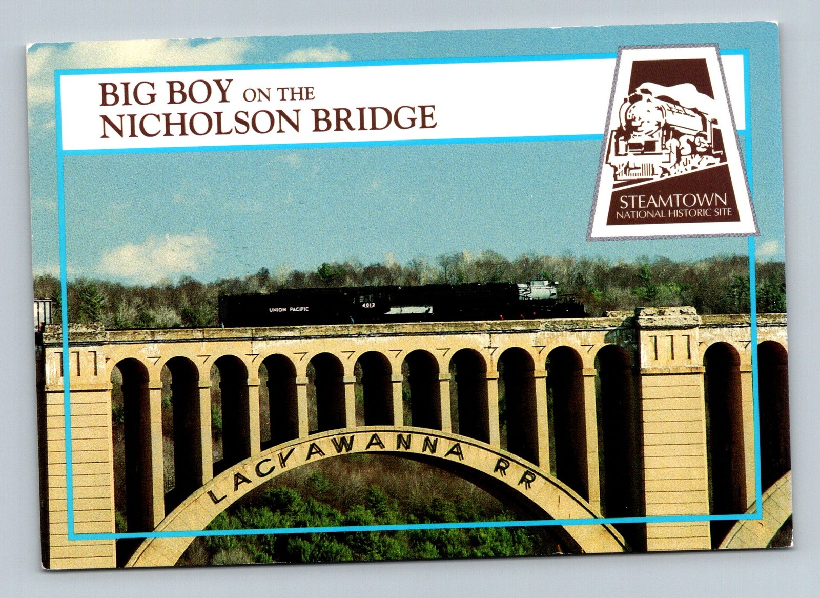 PA Nicholson 1990s Nicholson Bridge - Postcard PA Nicholson 1990s Nicholson Bridge - Postcard