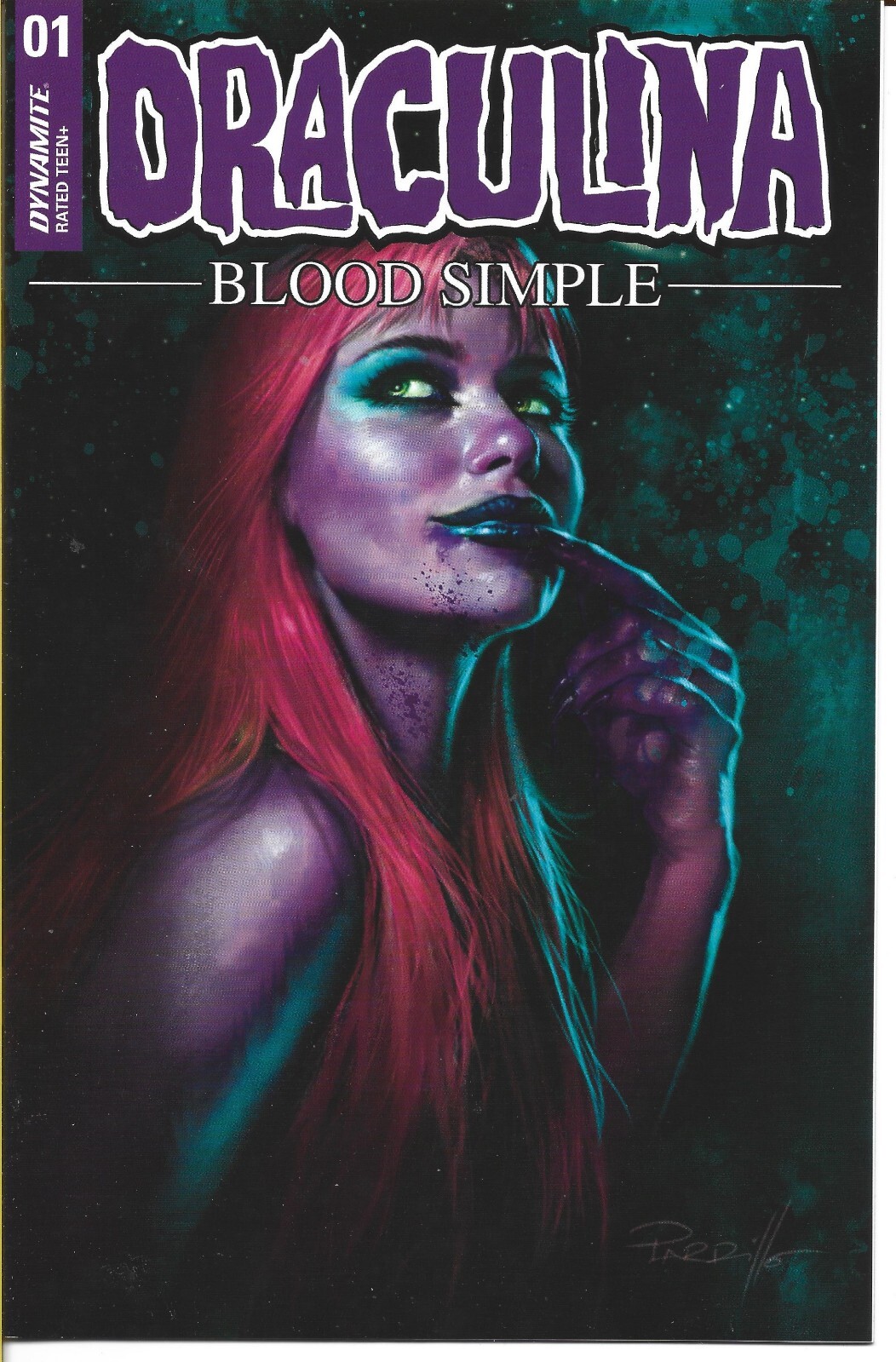 DRACULINA BLOOD SIMPLE #1 LUCIO PARRILLO 1:10 VARIANT DYNAMITE 2023 NEW UNREAD