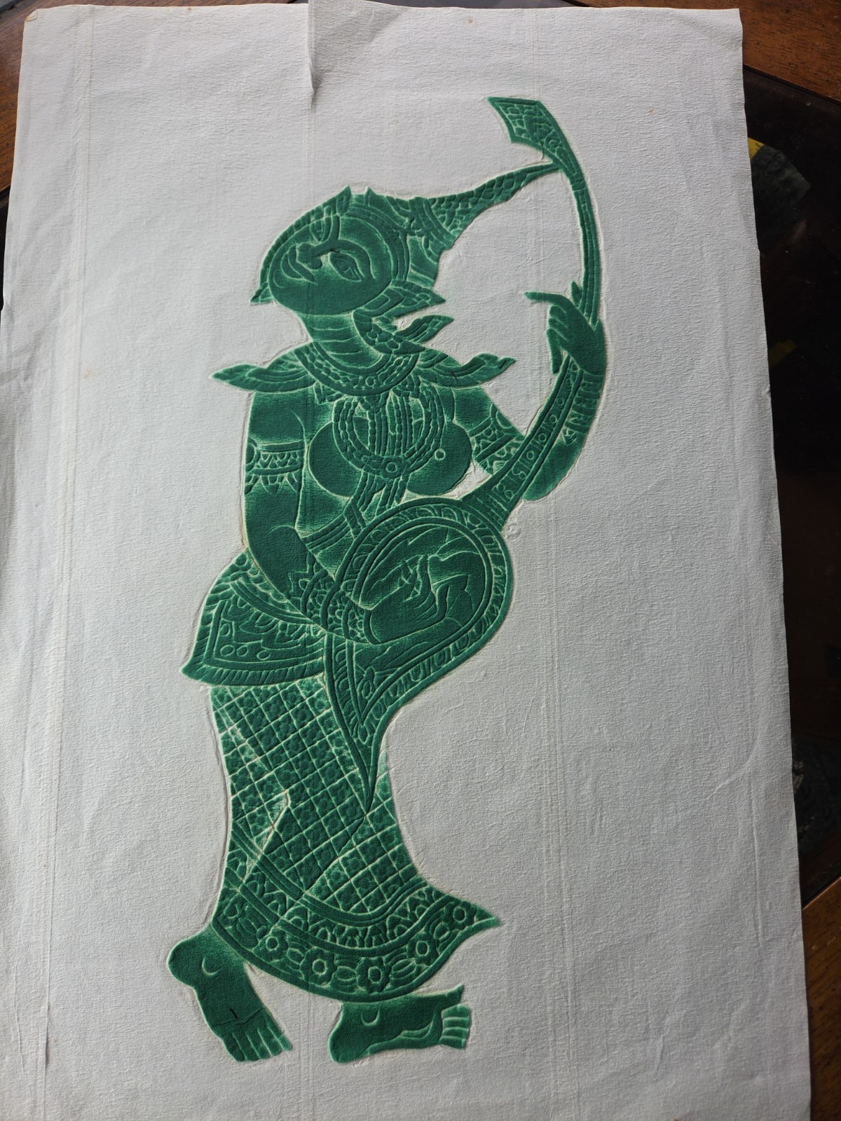 Authentic Rice Temple Rubbing dated between 1960 and 1970. Authentic- Perfect Authentic Rice Temple Rubbing dated between 1960 and 1970. Authentic- Perfect