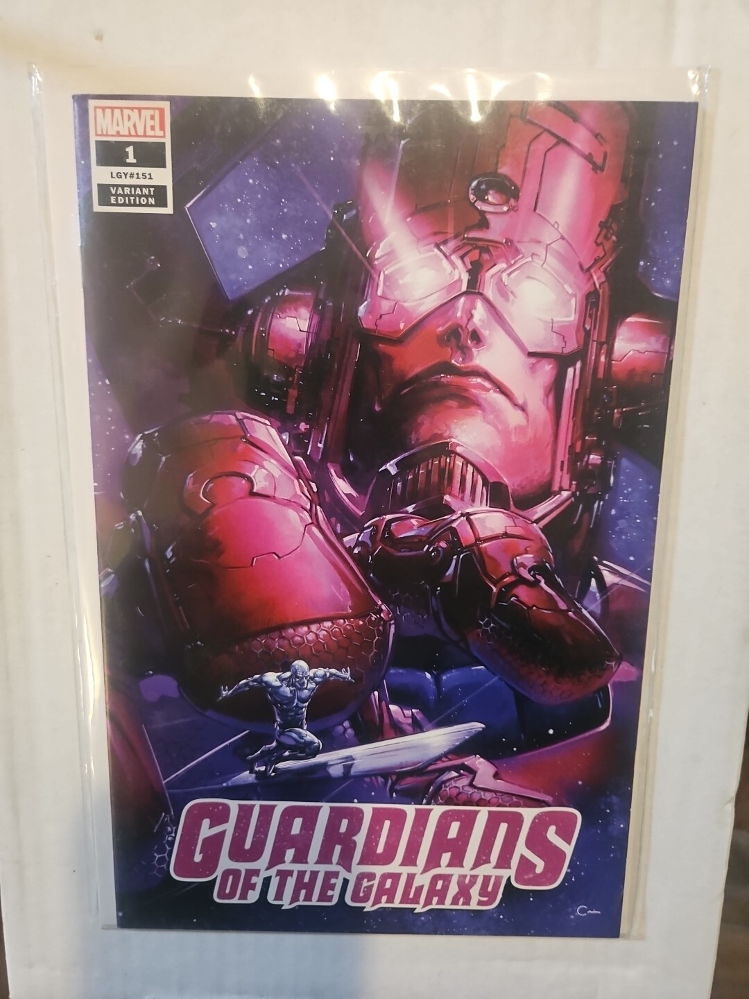 GUARDIANS OF THE GALAXY#1 SCORPION COMICS EXCLUSIVE CLAYTON CRAIN COVER.NM W/COA