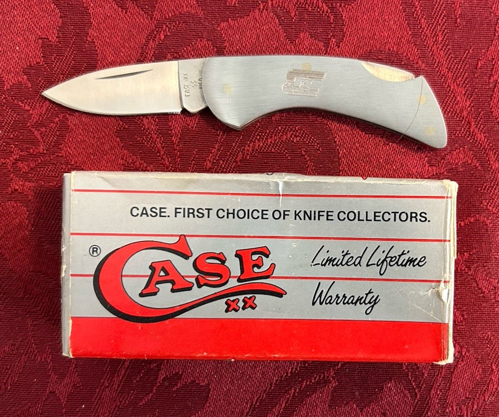Vintage Case XX 1056 LSSP Burlington Northern Railroad Pocket Knife NIB