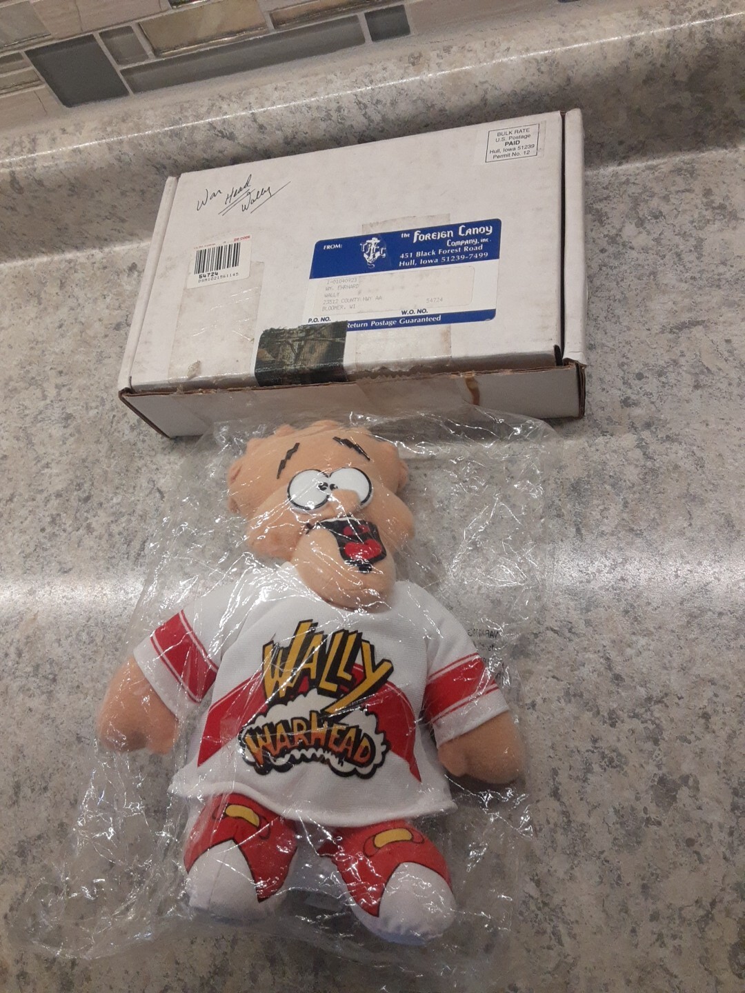 1995 New Wally Warhead Plush 9\