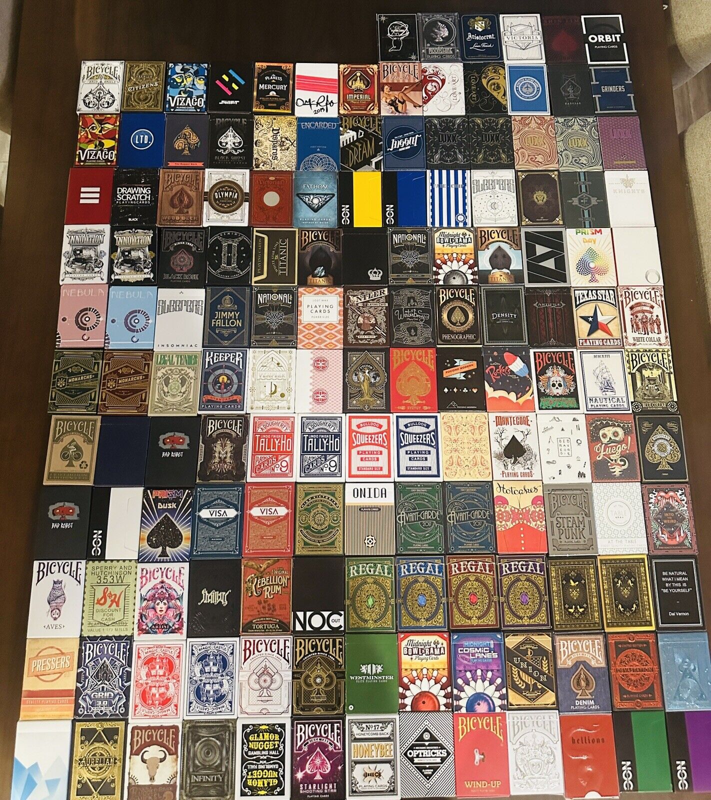 Lot of 150 unsealed but unused Collectible, Limited And Rare Playing Cards