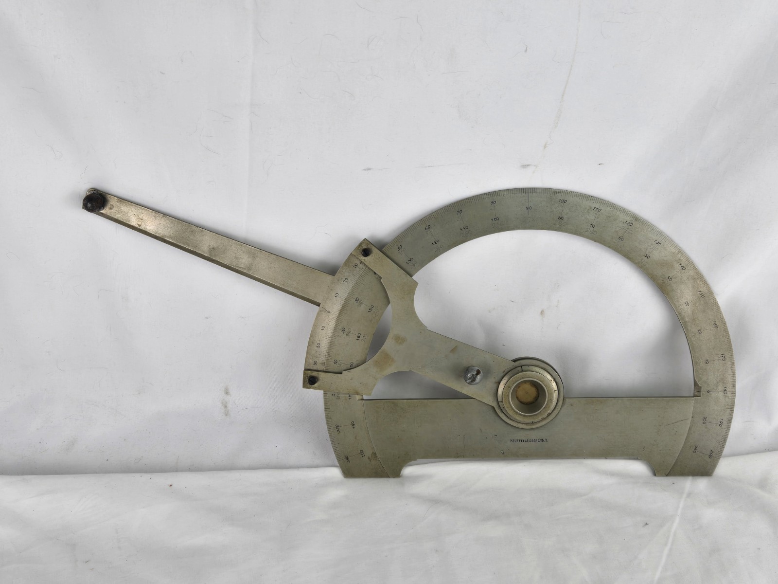 Antique Keuffel & Esser Paragon Protractor Drafting Engineering Tool Antique Keuffel & Esser Paragon Protractor Drafting Engineering Tool