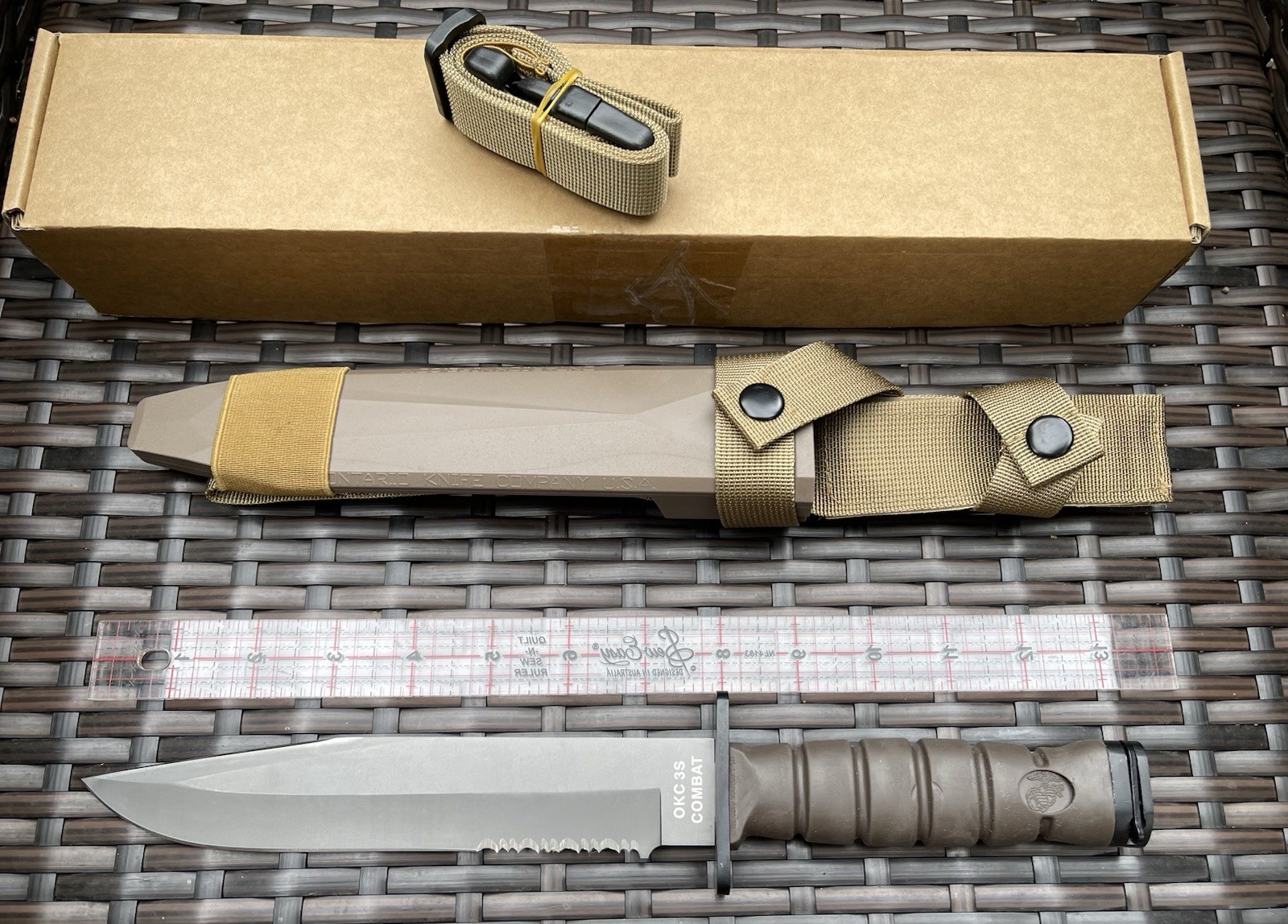 Ontario Knife OKC3S USMC Combat 8 Ontario Knife OKC3S USMC Combat 8