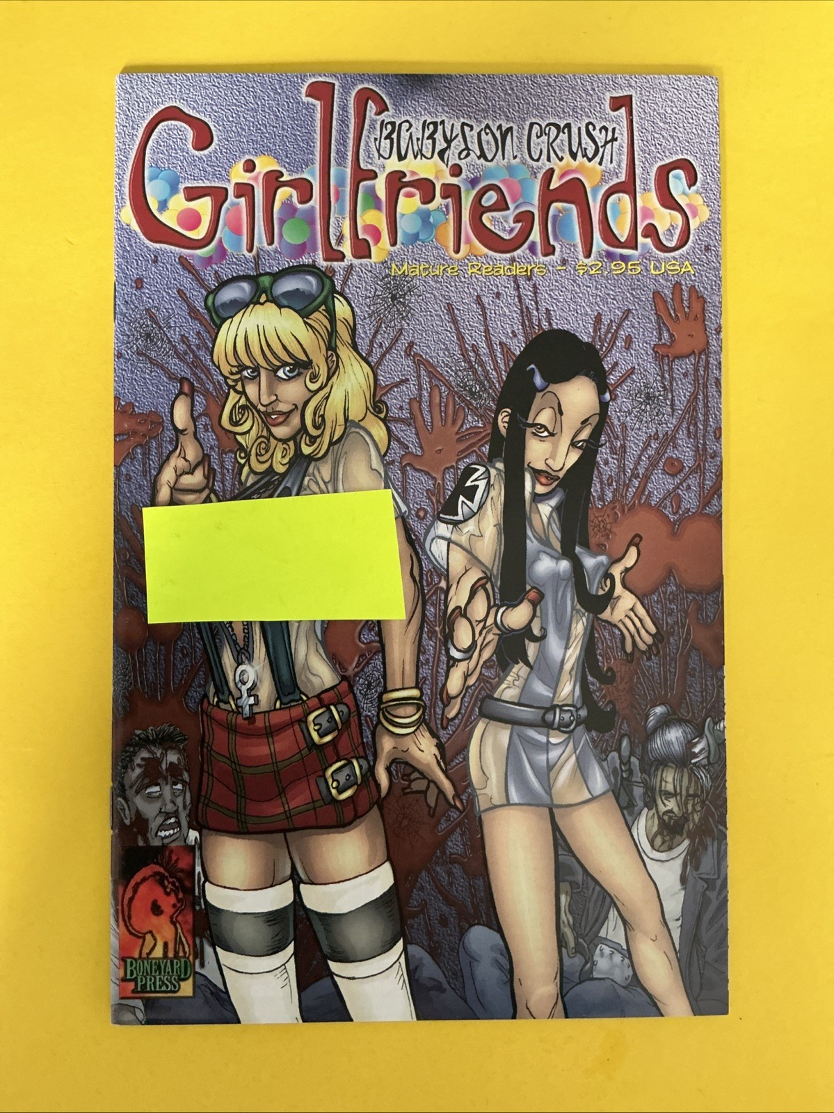 Babylon Crush Girlfriends #1 (1999) 1st Print Boneyard Press Mature Readers Babylon Crush Girlfriends #1 (1999) 1st Print Boneyard Press Mature Readers