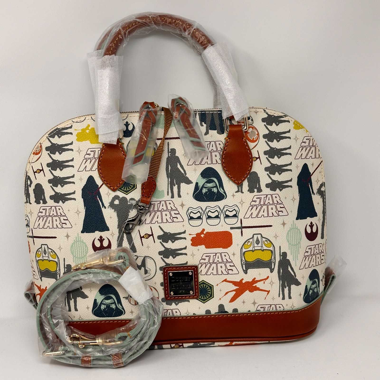 Disney Dooney & Bourke Star Wars The Force Awakens Satchel Crossbody Bag NEW NWT