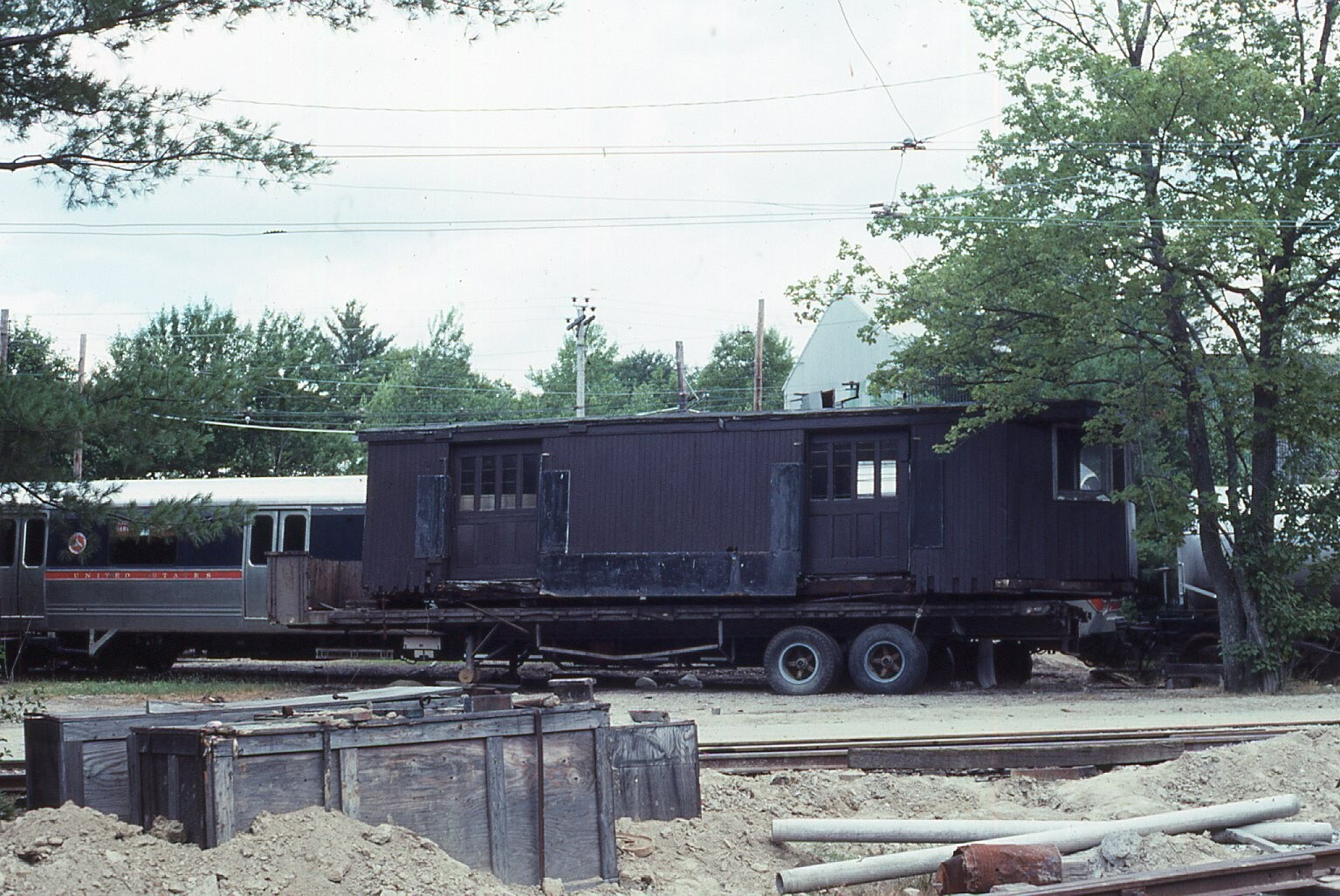 Original Train Slide Groton Stonington 07/11/1991 at Kennebunkport ME #22