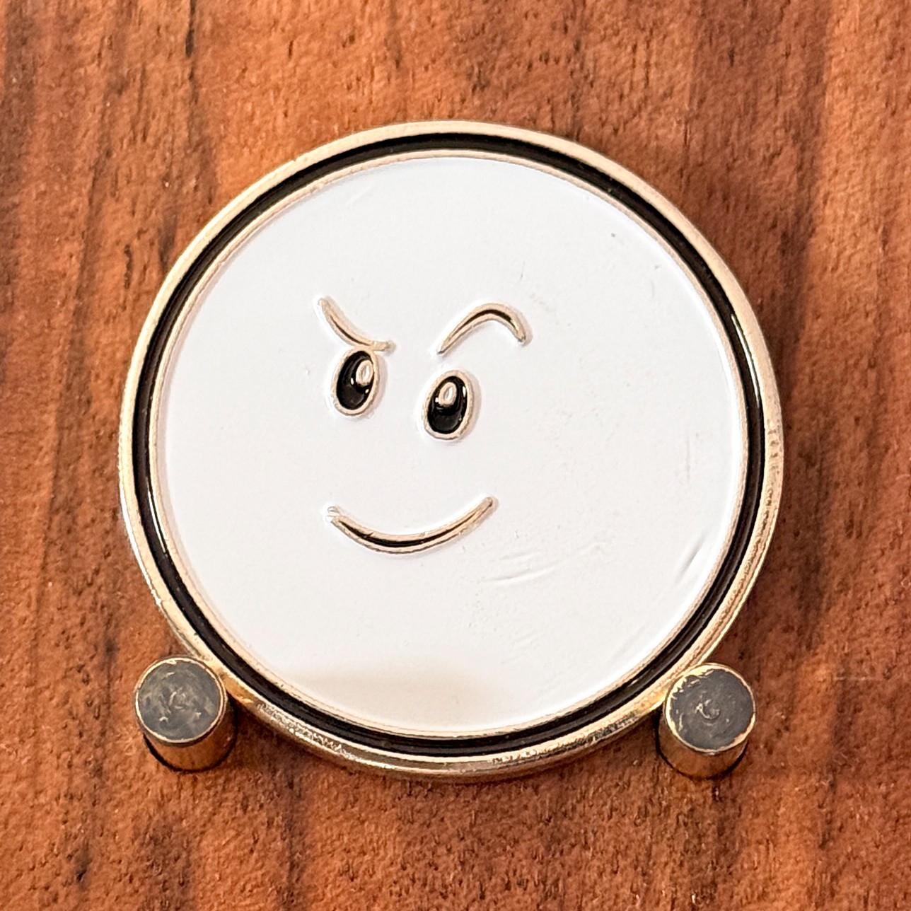 Think Big Boxland Media Winking Face Emoji Themed Challenge Coin  W#19