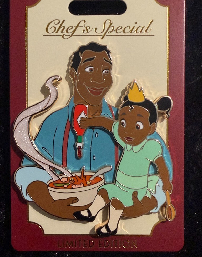 Disney Pin LE 300 James Tiana Chef's Special WDI 2025 Disney Pin LE 300 James Tiana Chef's Special WDI 2025