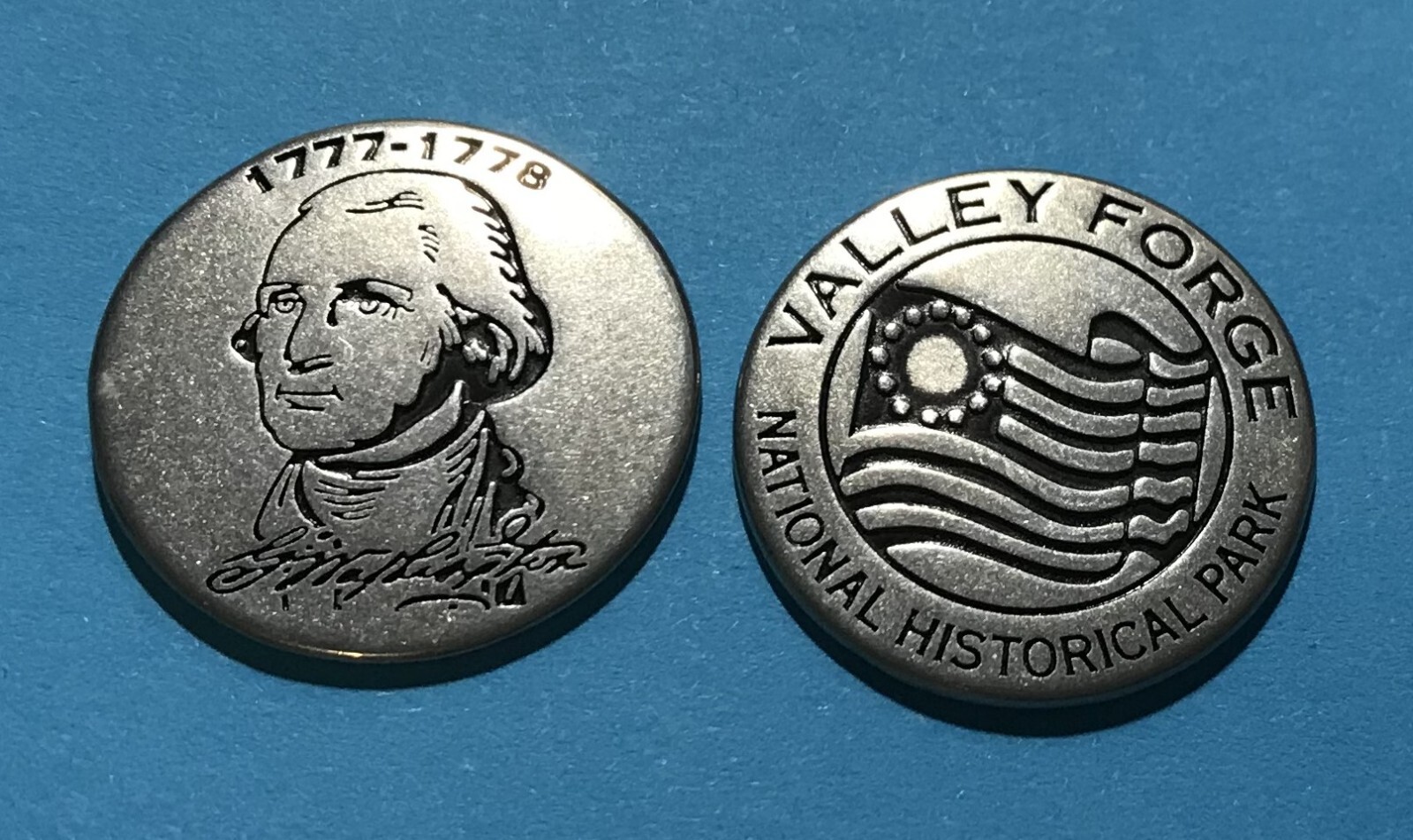 Washington at Valley Forge Collectible Token