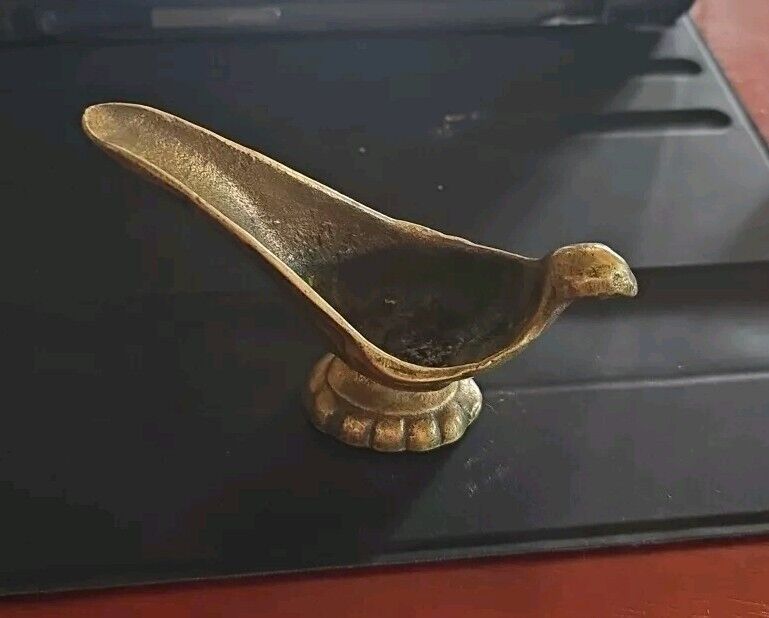 Antique Anderson Brass Pipe Rest