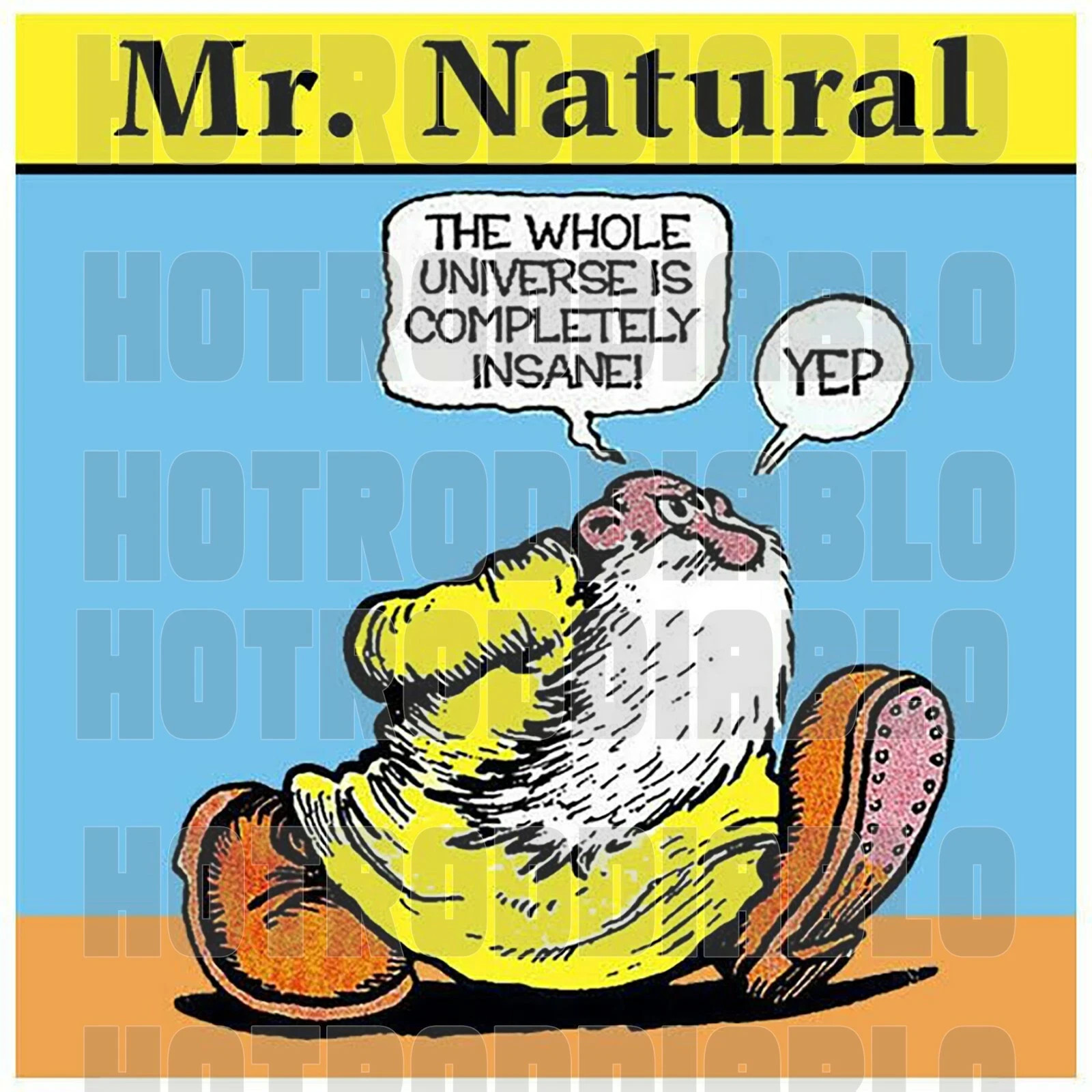 MR. NATURAL RAT FINK HOT ROD BIKER MOTORCYCLES TOOLS GUNS STICKER MR. NATURAL RAT FINK HOT ROD BIKER MOTORCYCLES TOOLS GUNS STICKER