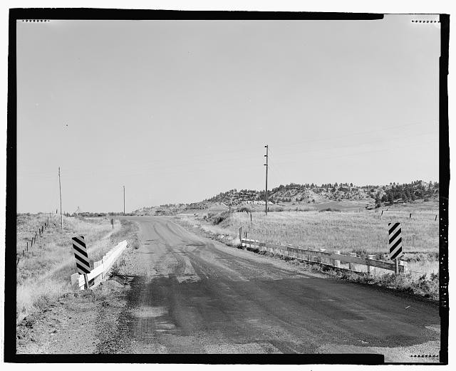 Hysham Montana Buckingham Coulee Bridge Highway 311 1980s West Portal
