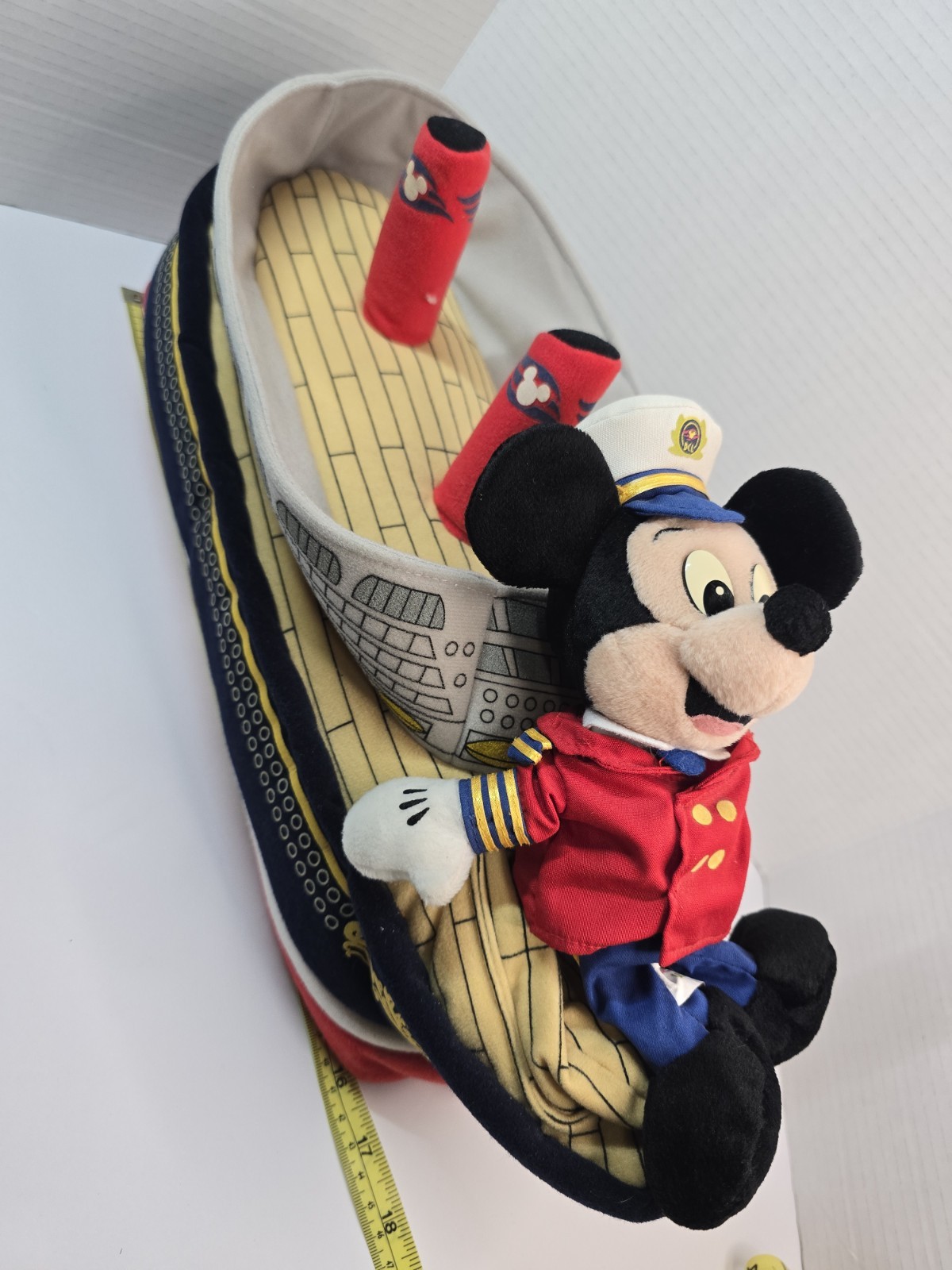 Vintage 1999 Disney Cruise Line Plush Ship Toy
