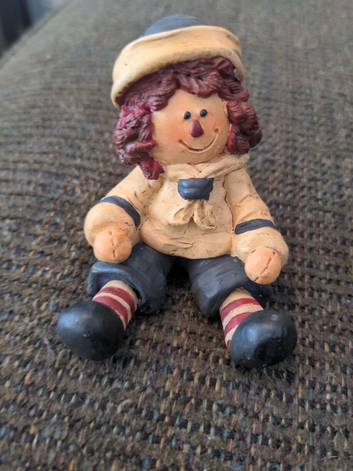 Vintage Suzi Skogland Raggedy Doll Primitive Figurine
