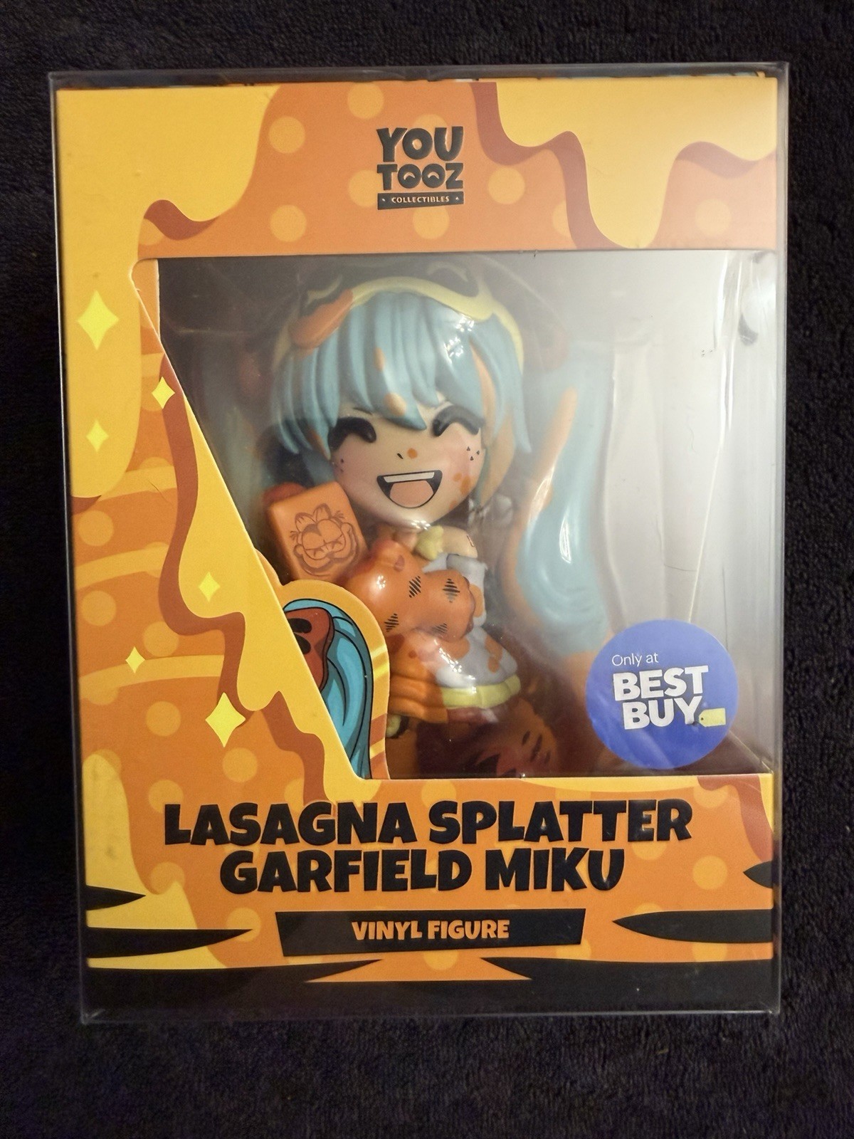 YouTooz - Hatsune Miku Garfield Lasagna Splatter Limited Edition Best Buy Ex