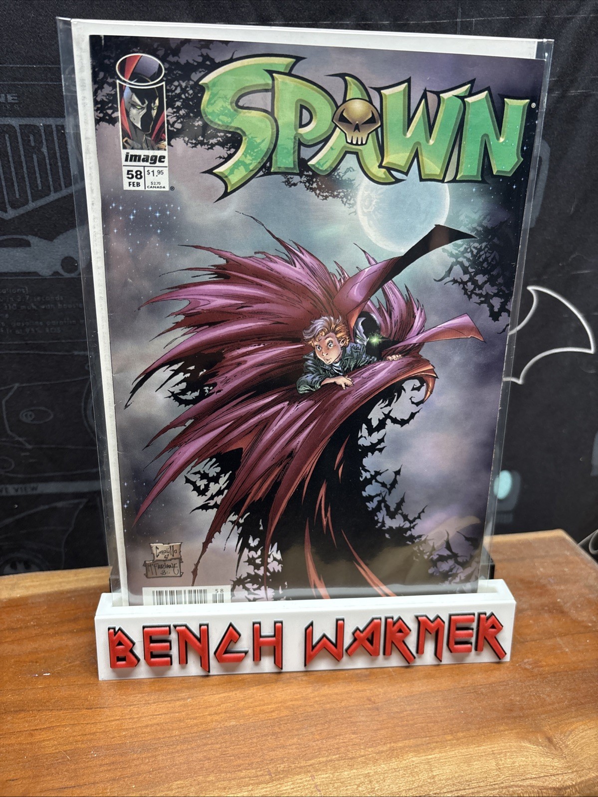 SPAWN #58 NEWSSTAND VARIANT VF EST LOW PRINT MCFARLANE IMAGE SPAWN #58 NEWSSTAND VARIANT VF EST LOW PRINT MCFARLANE IMAGE