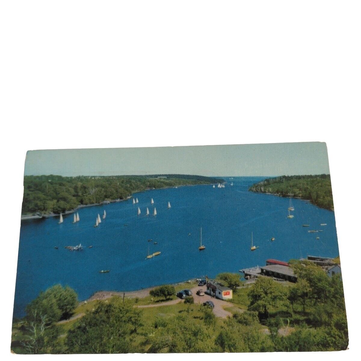 Postcard Northwest Arm Branch of the Harbor Halifax Nova Scotia Chrome Posted