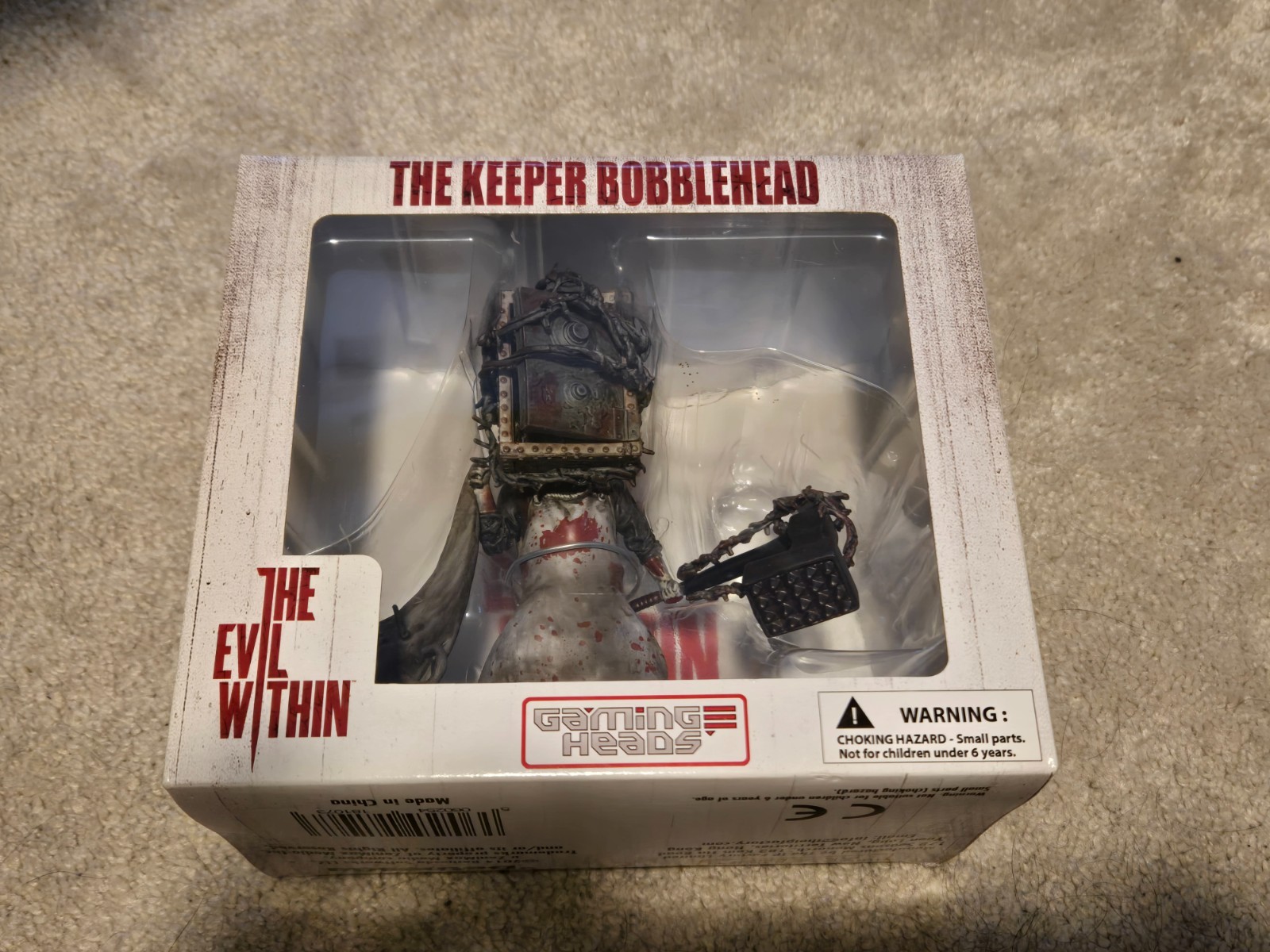 The Evil Within The Keeper Bobblehead Bethesda Collectible Figure - New/Sealed The Evil Within The Keeper Bobblehead Bethesda Collectible Figure - New/Sealed