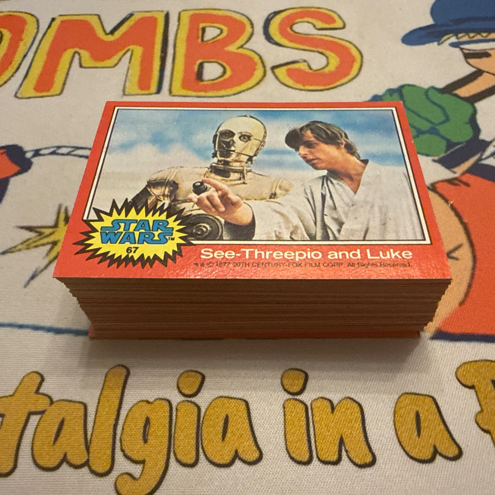 1977 Topps STAR WARS Series 2 Complete Set Sharp
