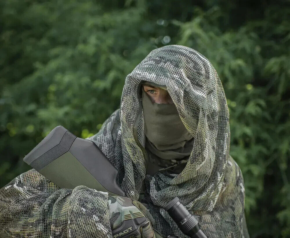 Camouflage M-Tac sniper mesh scarf 250*200 multicam Sniper cape mesh Camouflage M-Tac sniper mesh scarf 250*200 multicam Sniper cape mesh