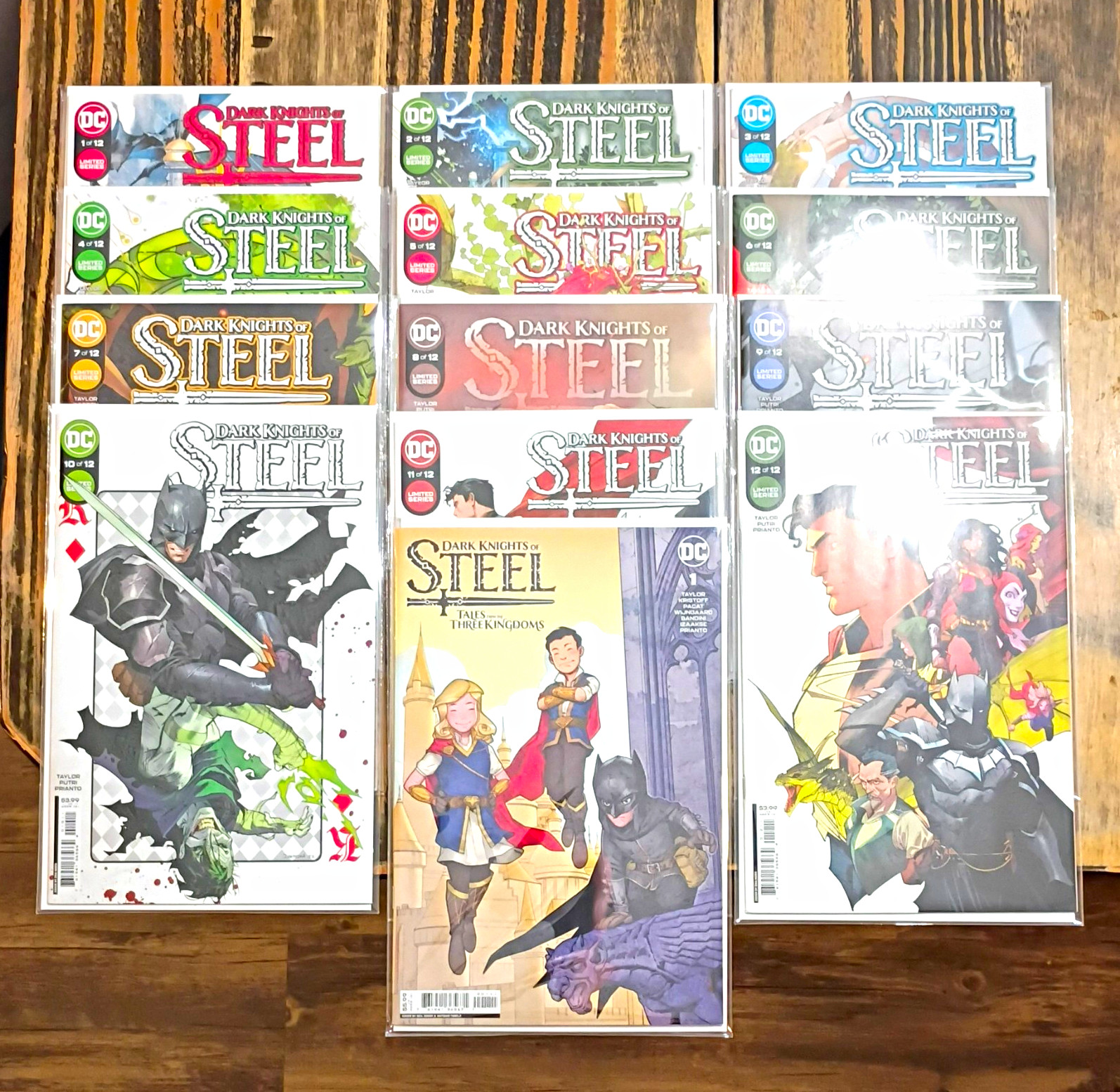 DC Comics Dark Knights of Steel #1-12 Complete Lot Limited Series Tom Taylor