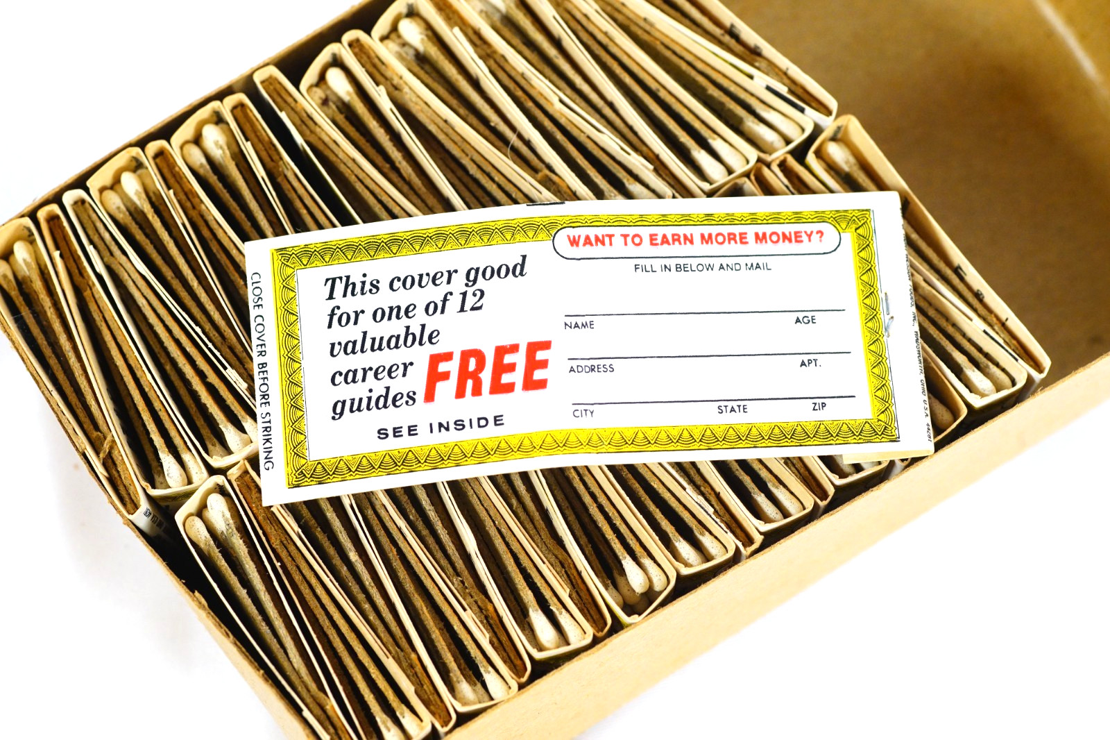 34 La Salle Free Career Guide Advertising Matchbooks Lot Front Strike Unused 34 La Salle Free Career Guide Advertising Matchbooks Lot Front Strike Unused