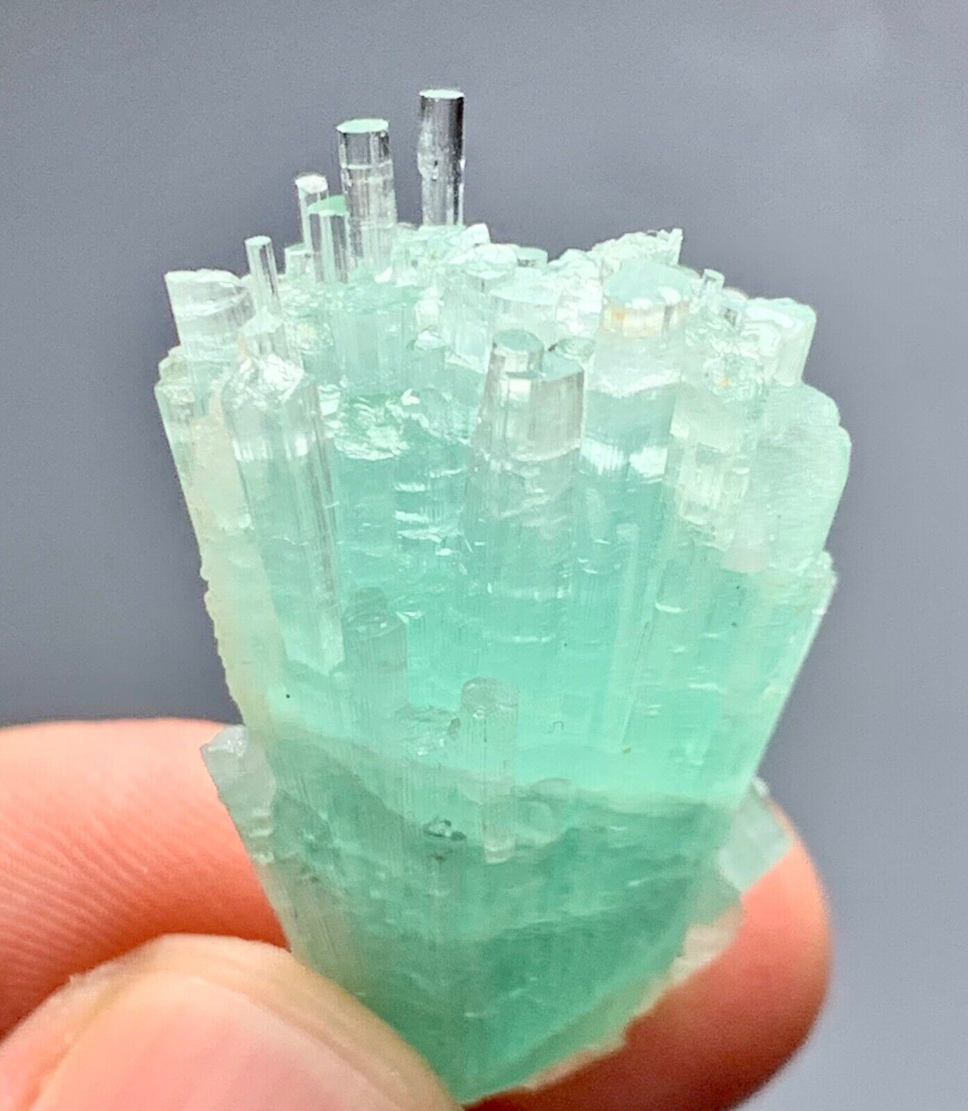69 carats Amazing Tourmaline Crystal Bunch Specimen From Afghanistan