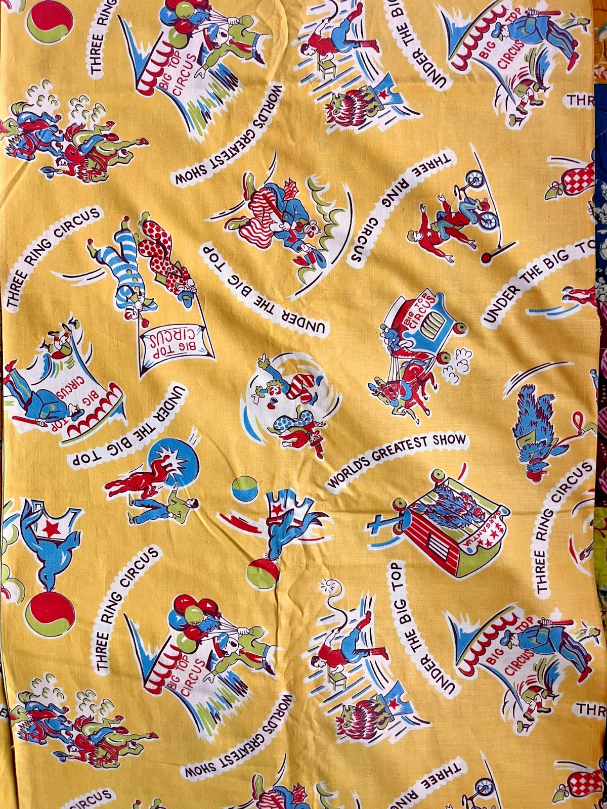 5 YDS Vintage 1930s 1940s Cotton Fabric 35\ 5 YDS Vintage 1930s 1940s Cotton Fabric 35\