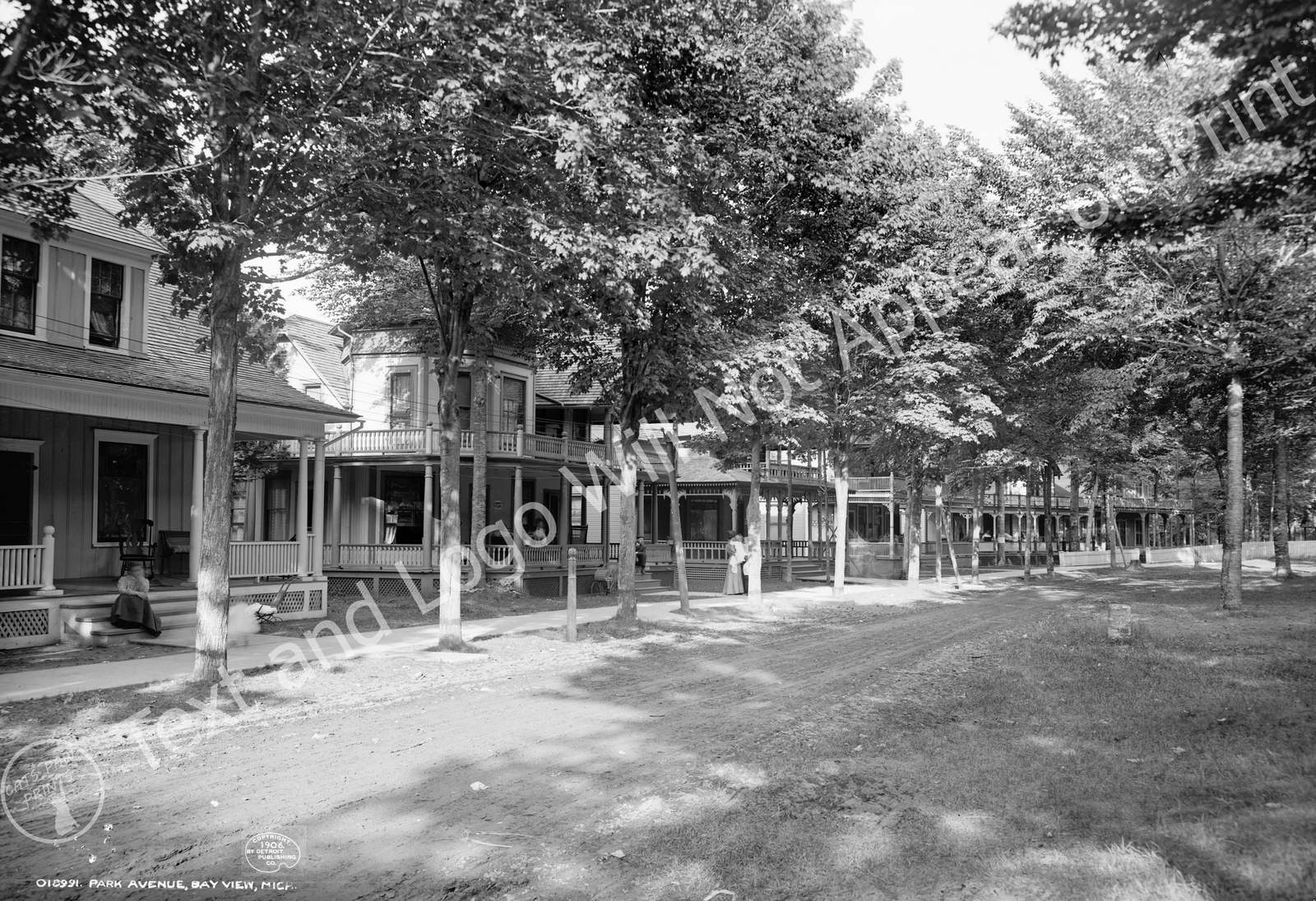 1906 Park Avenue, Bay View, Michigan Vintage Old Photo 13
