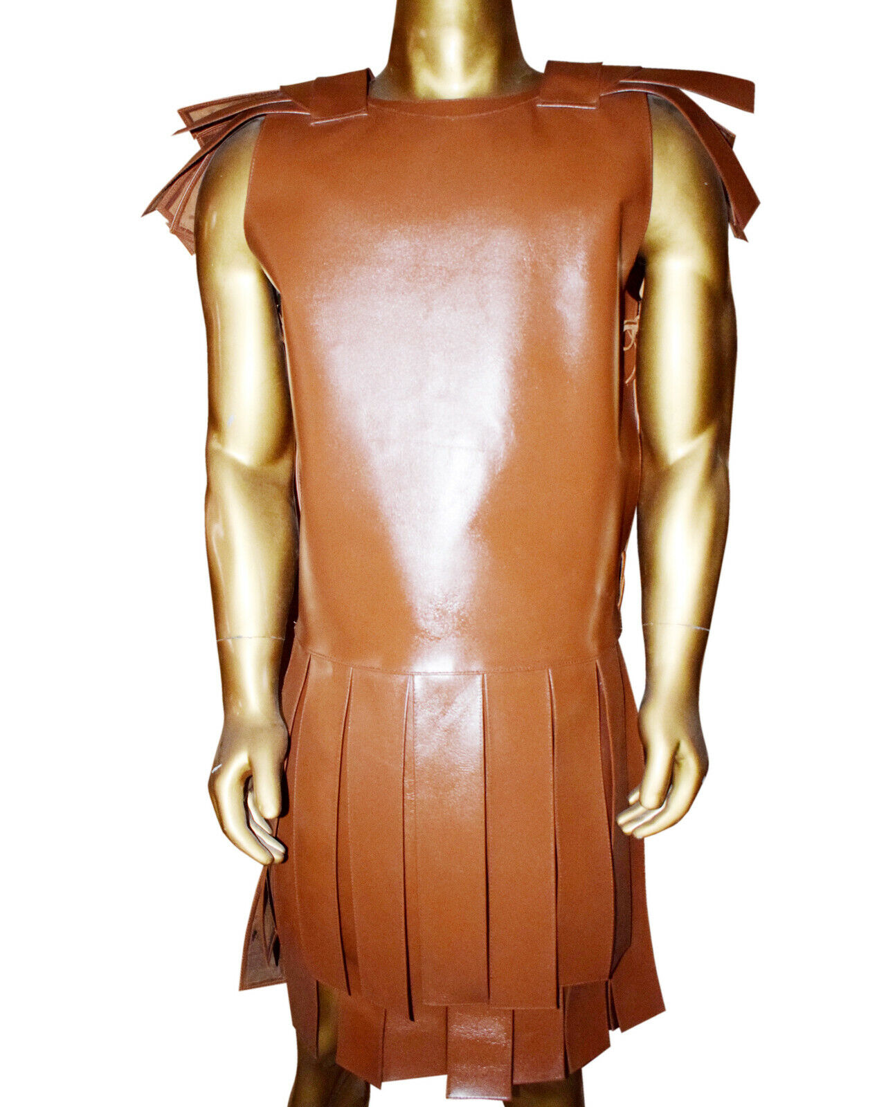 Medieval Leather Armour Brown Leather Subermail  Renaissance Leather Tunic