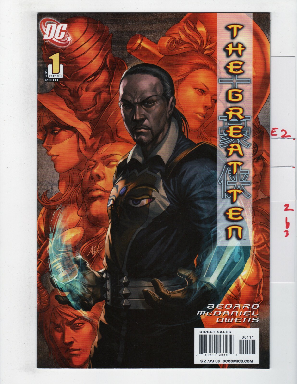 Great Ten #1 VF/NM 2009 DC e223