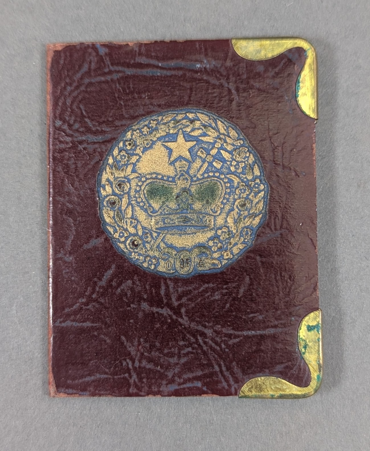 Vintage Order of the Amaranth Masonic Dues Case Seelco Receipt Holder O of A