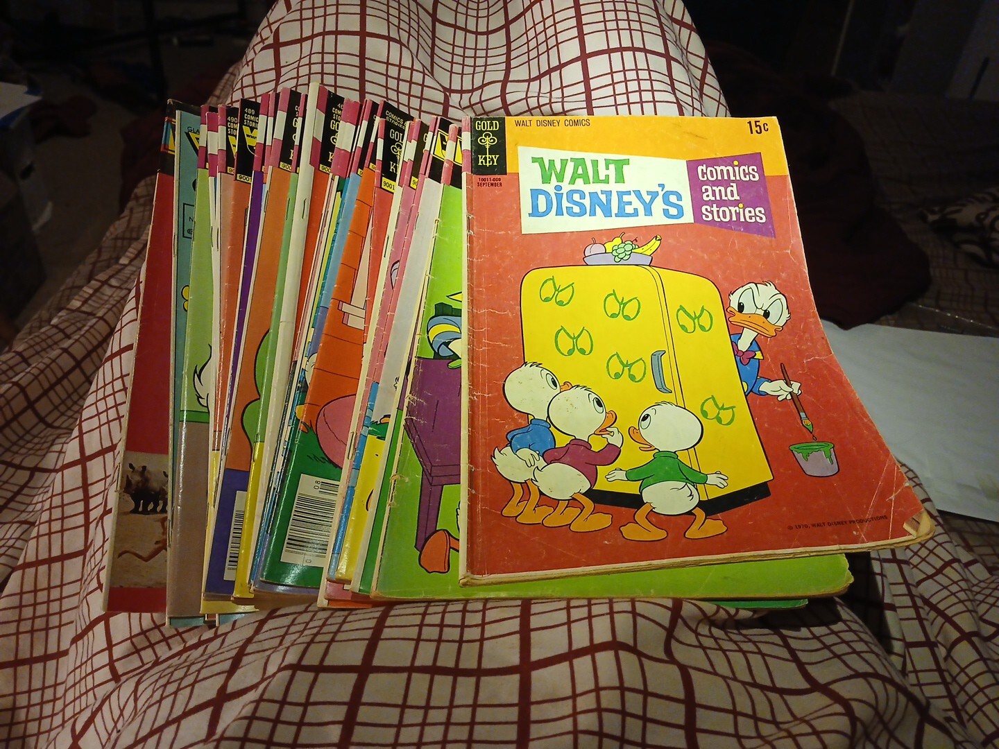 Walt Disney\'s Comics And Stories 25+ Issue Bronze Age Comics Lot Run Carl Barks