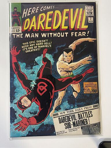 Daredevil(vol. 1) #7 - 1st Red Costume - NG w/ Repro Cover - Key Issue