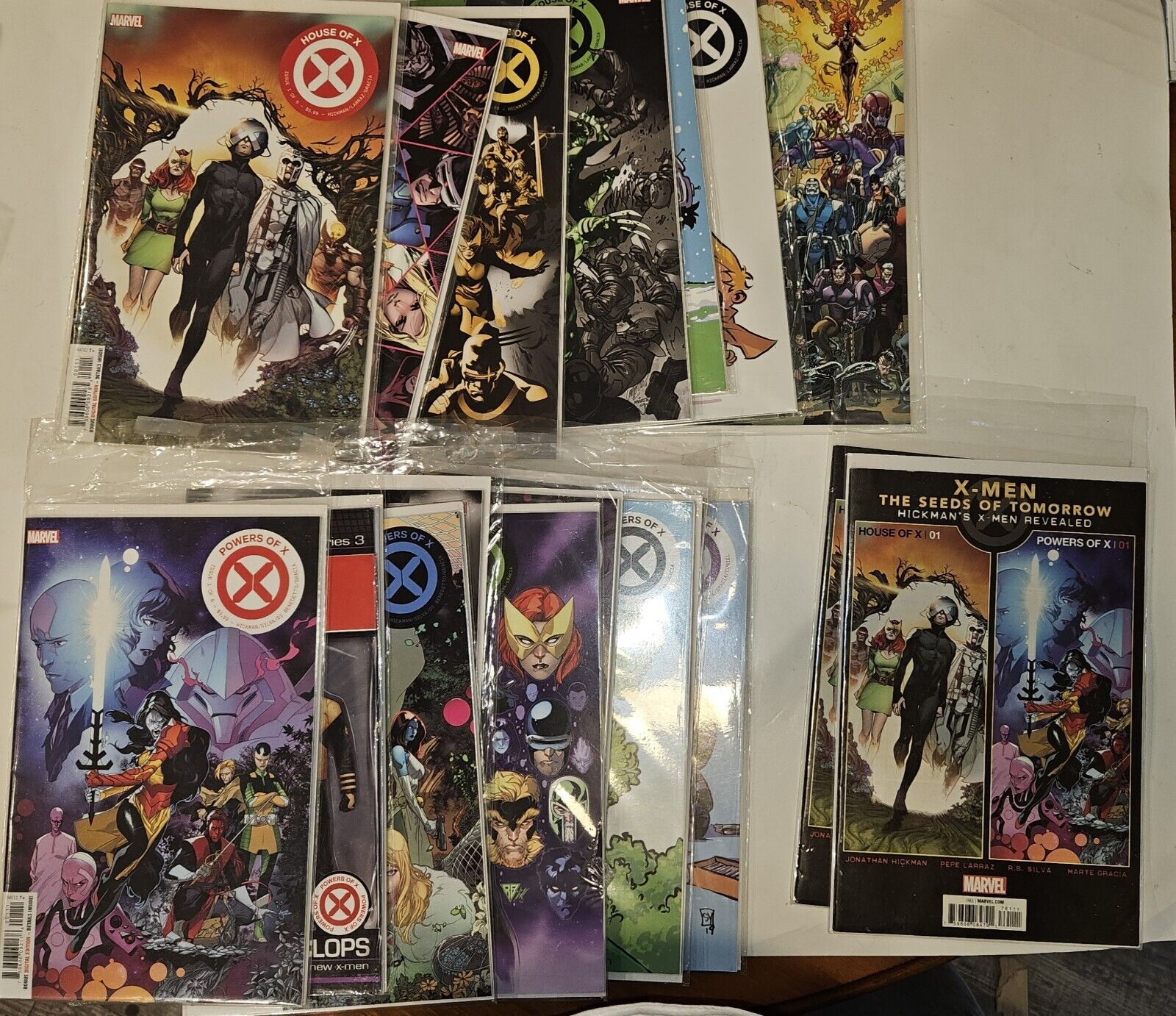 Lot Of 17 Marvel House of X/ Powers of X Comics 2019 Complete And Variants 