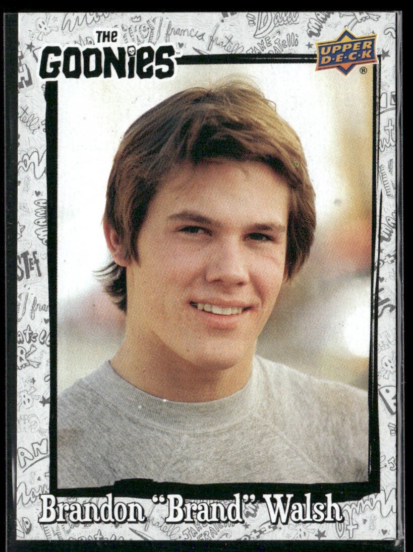 2024 Upper Deck Goonies Characters #3 - Brandon Brand Walsh - Josh Brolin