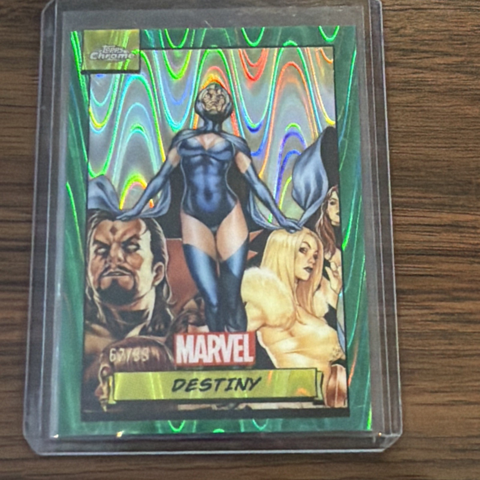 2024 Topps Chrome Destiny /99 Green Gamma Ray Wave 2024 Topps Chrome Destiny /99 Green Gamma Ray Wave