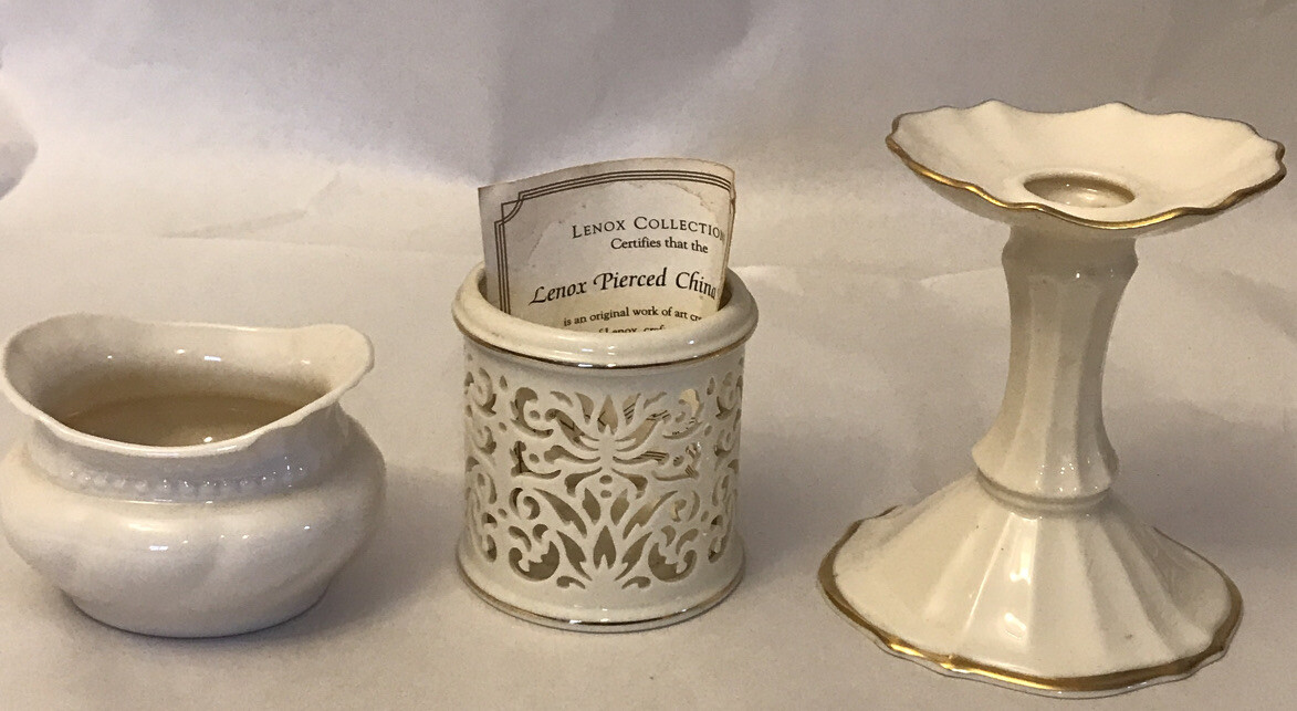3 vintage lenox