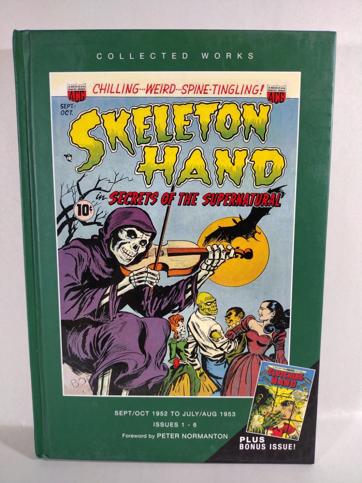 Skeleton Hand Collected (2012) PS Artbook HC New Golden Age Horror Comic Rep